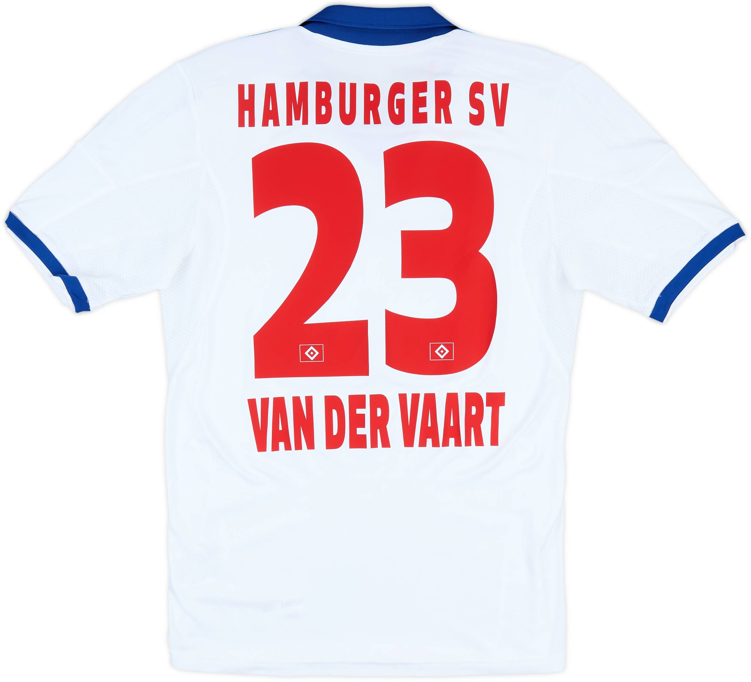 VAN DER VAART 背番号23 シャツ オレンジ ネイビー 010825610482-