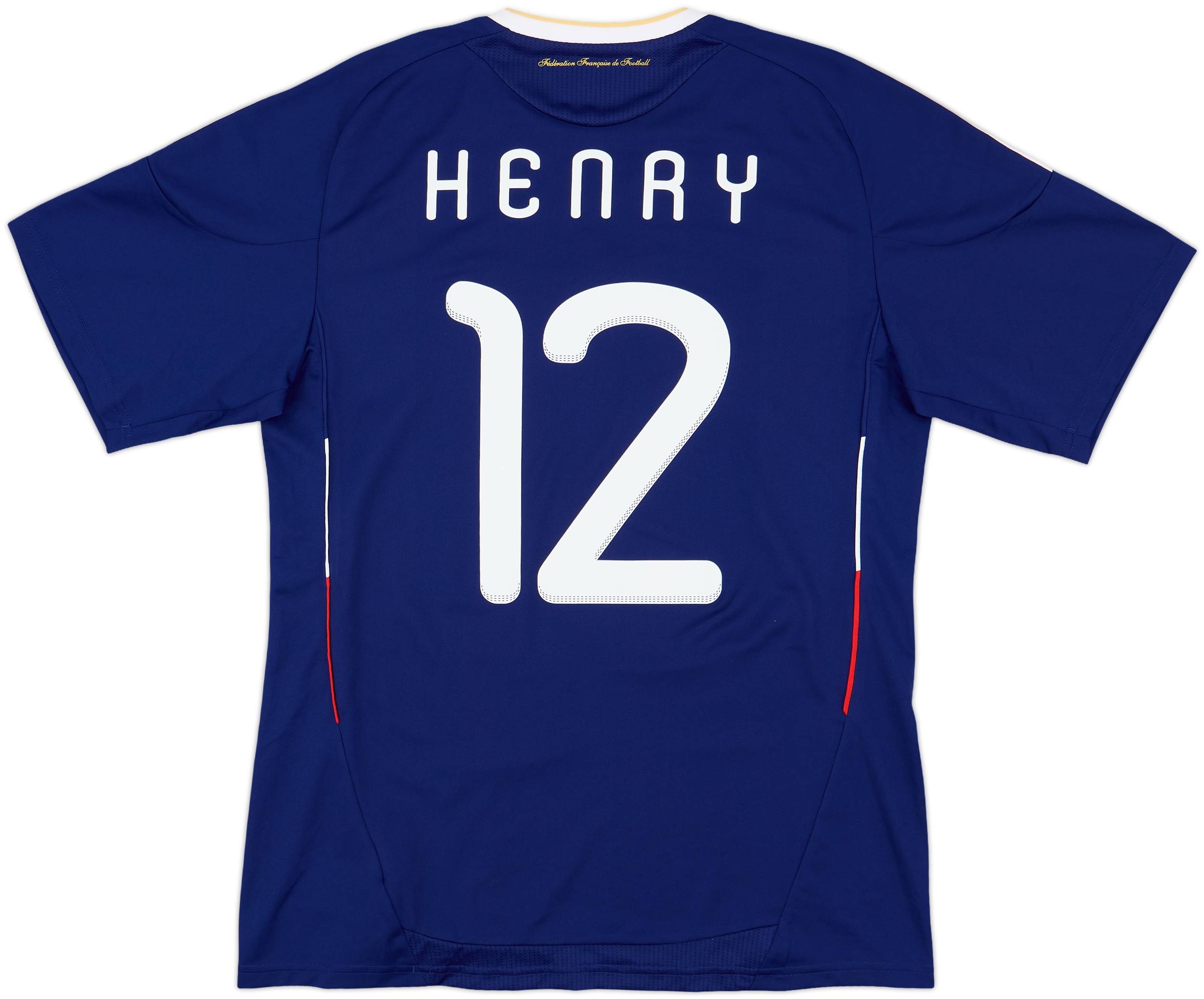 2009-10 France Home Shirt Henry #12 (M)