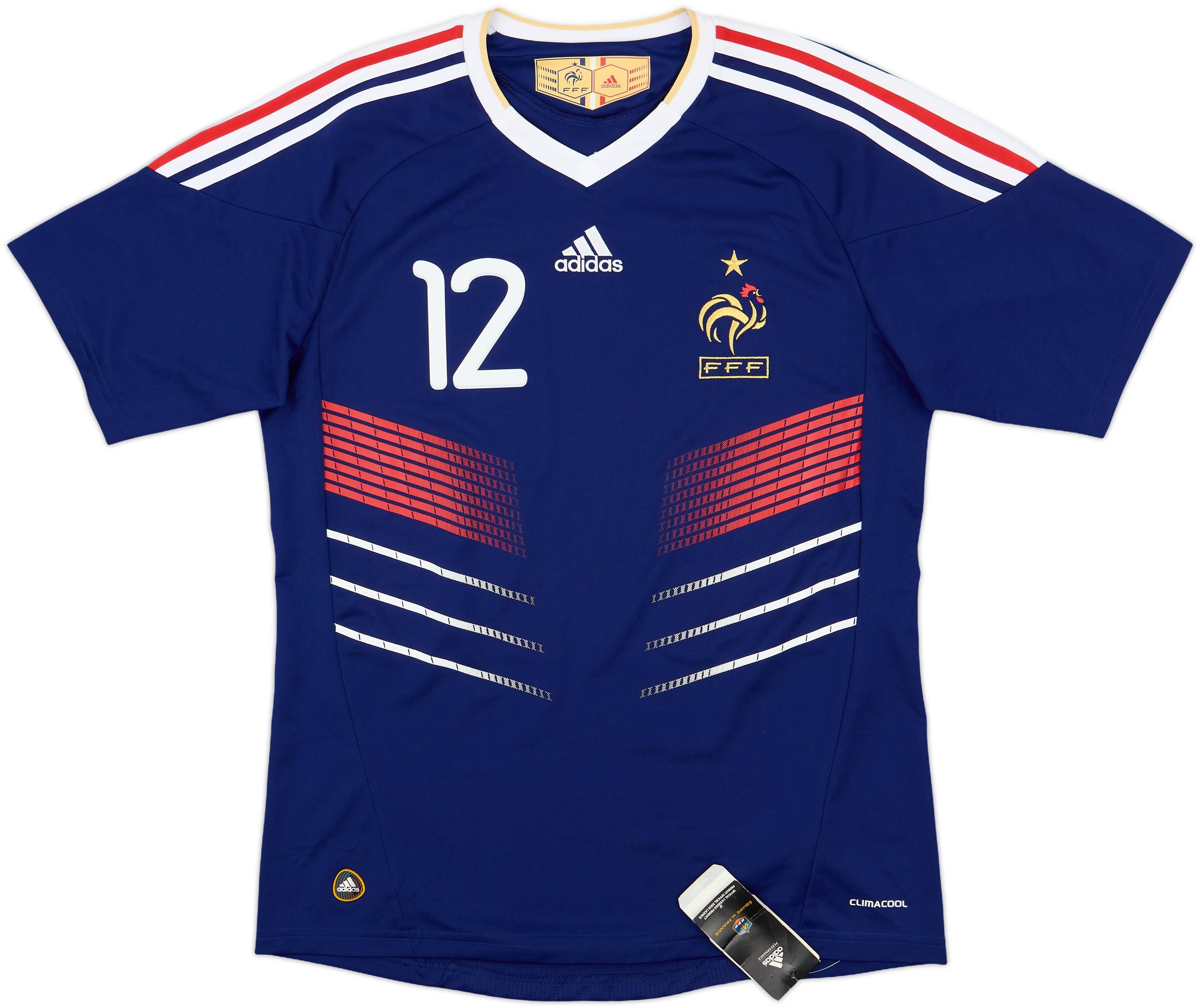 2009-10 France Home Shirt Henry #12 (M)