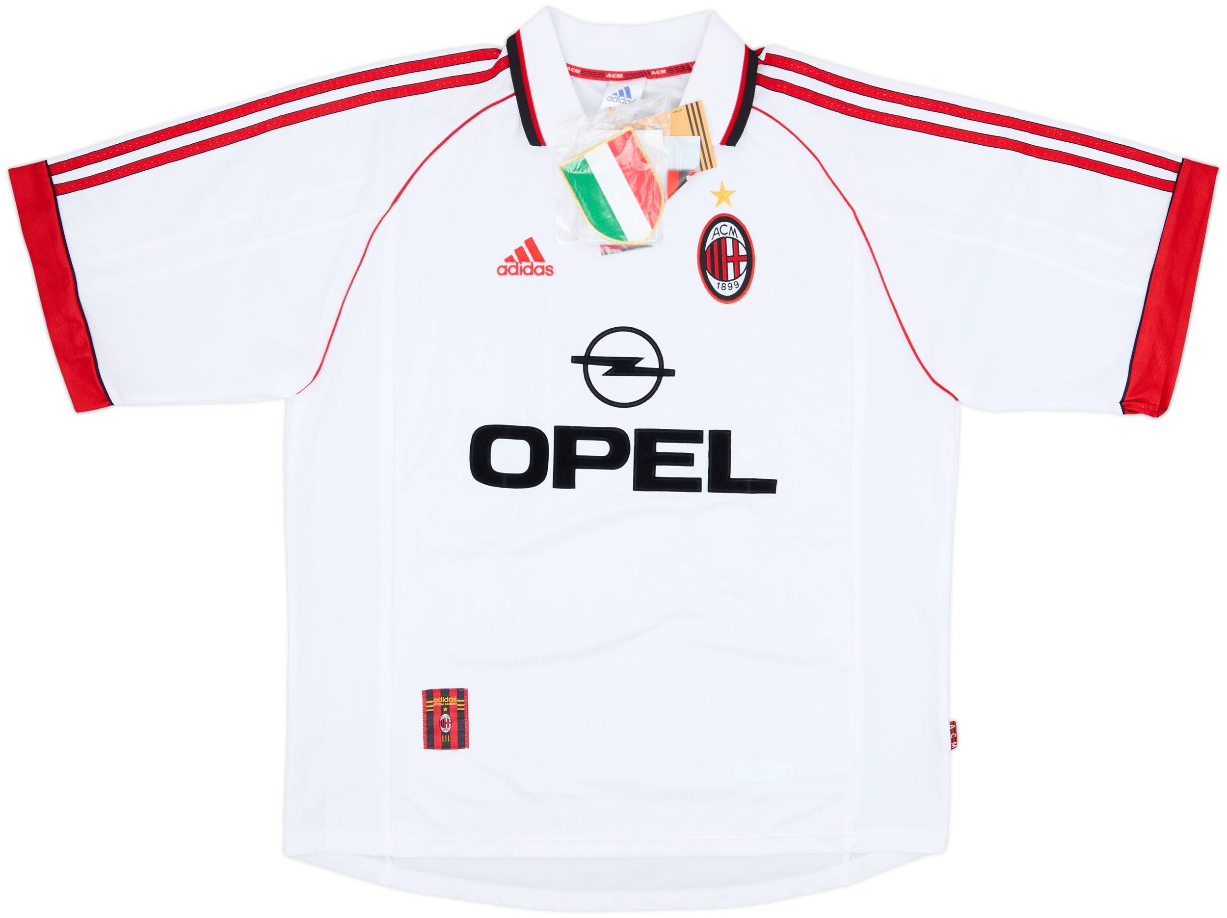 研*中様 AC Milan 1998-1999 ホームウェア　ビアホフ 研*中様 AC Milan 1998-1999 ホームウェア ビアホフ - メルカリ