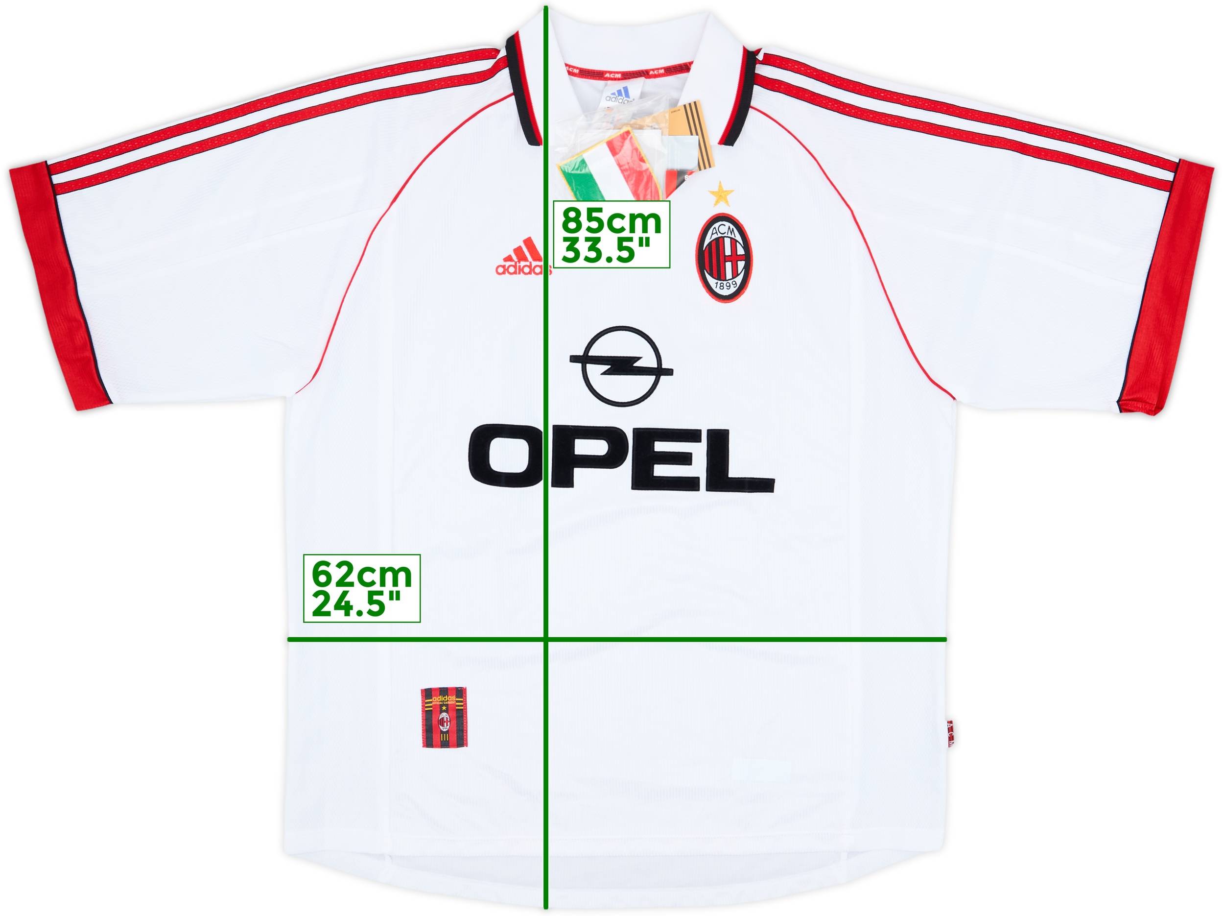 1998-99 AC Milan Away Shirt (XL)