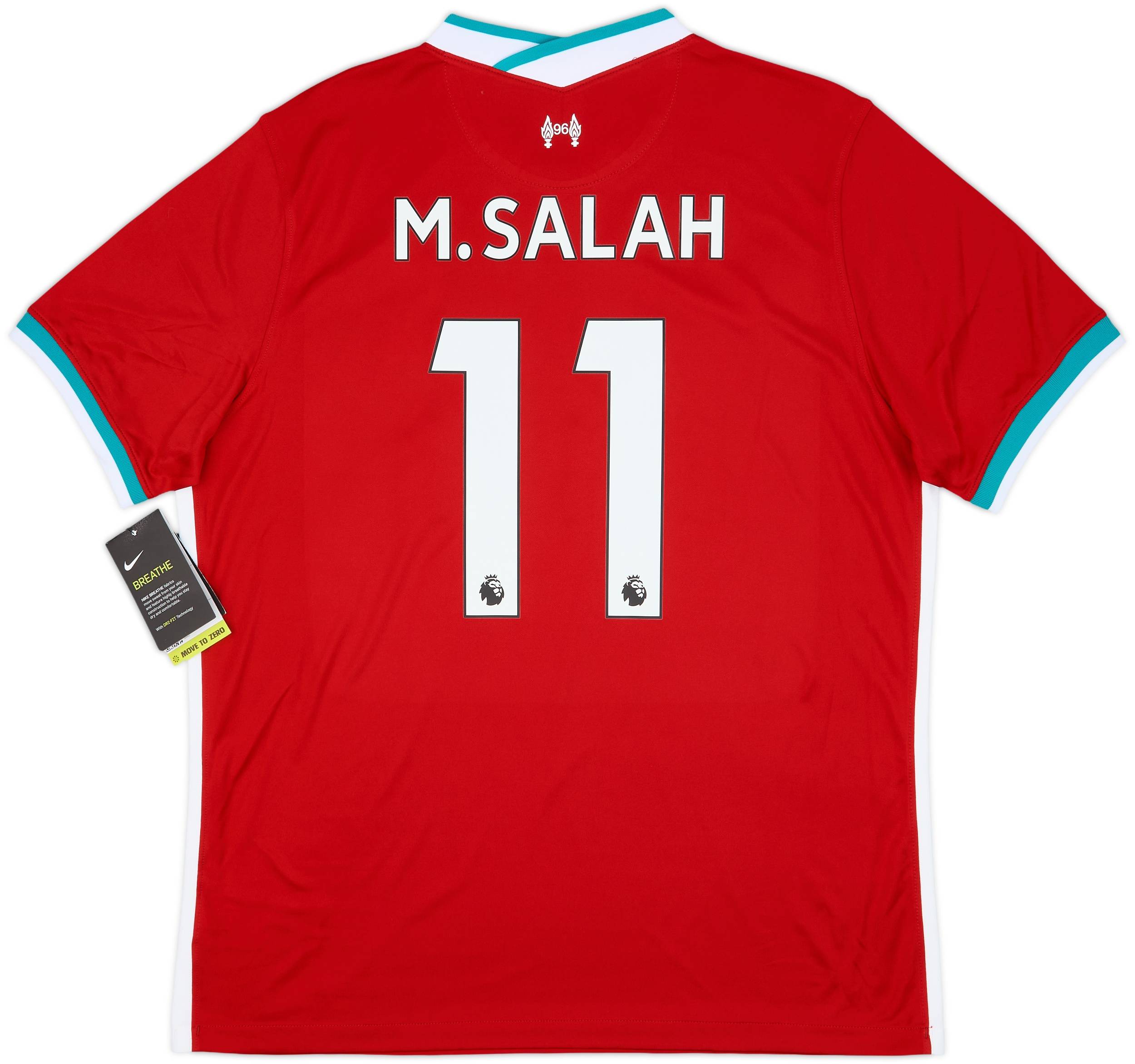 M. SALAH 11 LFC シャツ XL 2020-21 Liverpool Home Shirt M