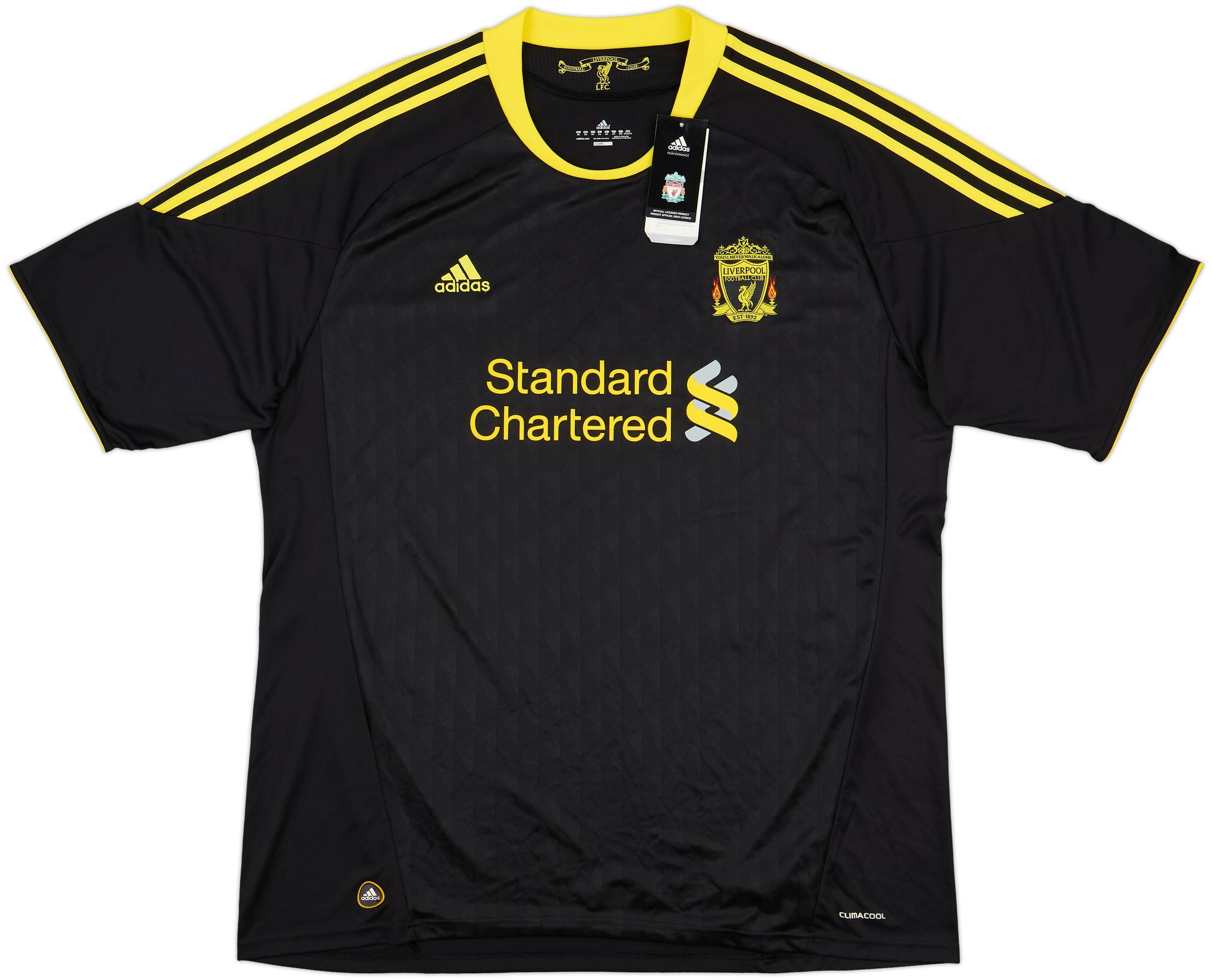 2010-11 Liverpool Third Shirt Gerrard #8 (3XL)