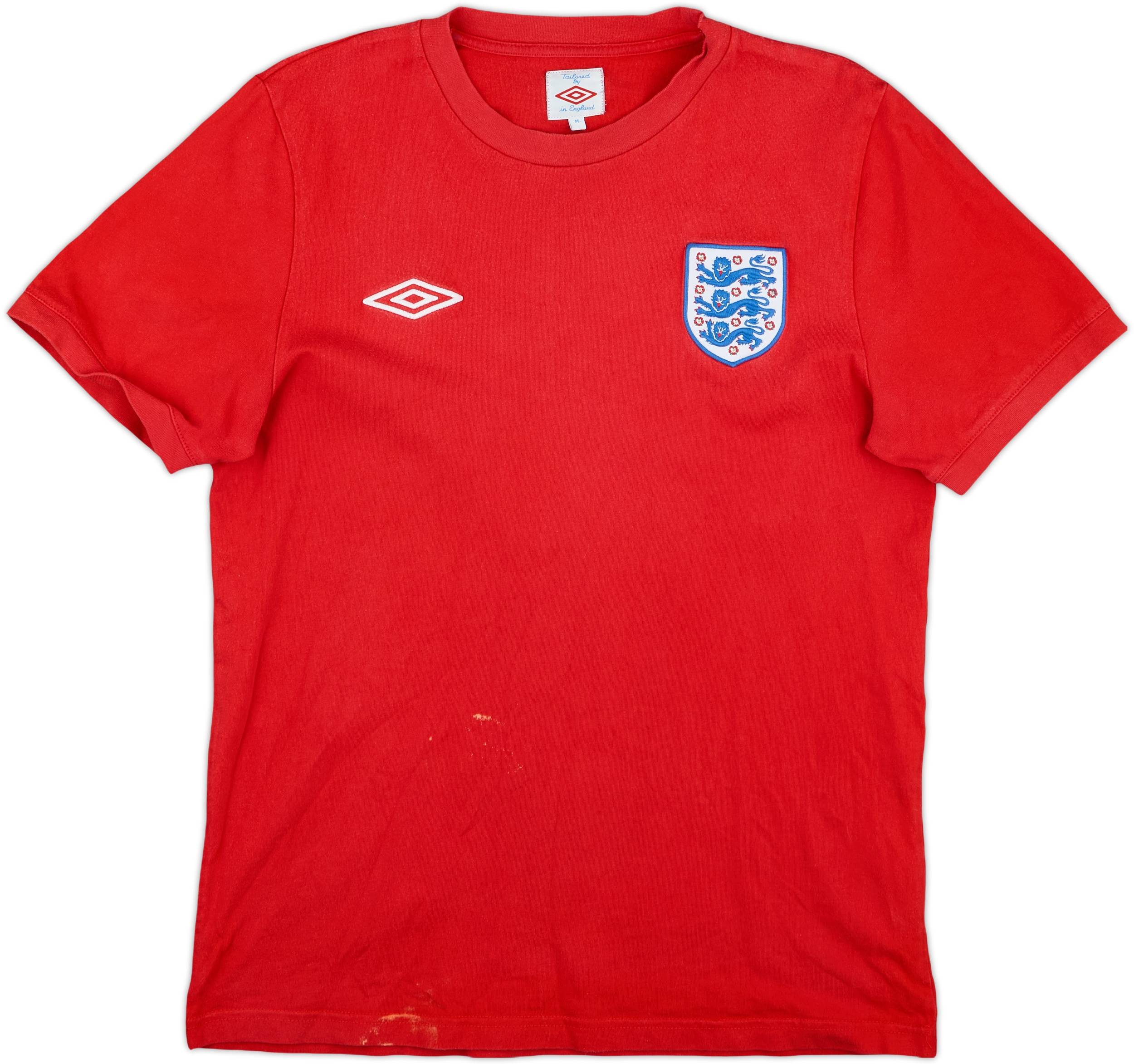 2010-11 England Umbro Training Shirt - 5/10 - (M)