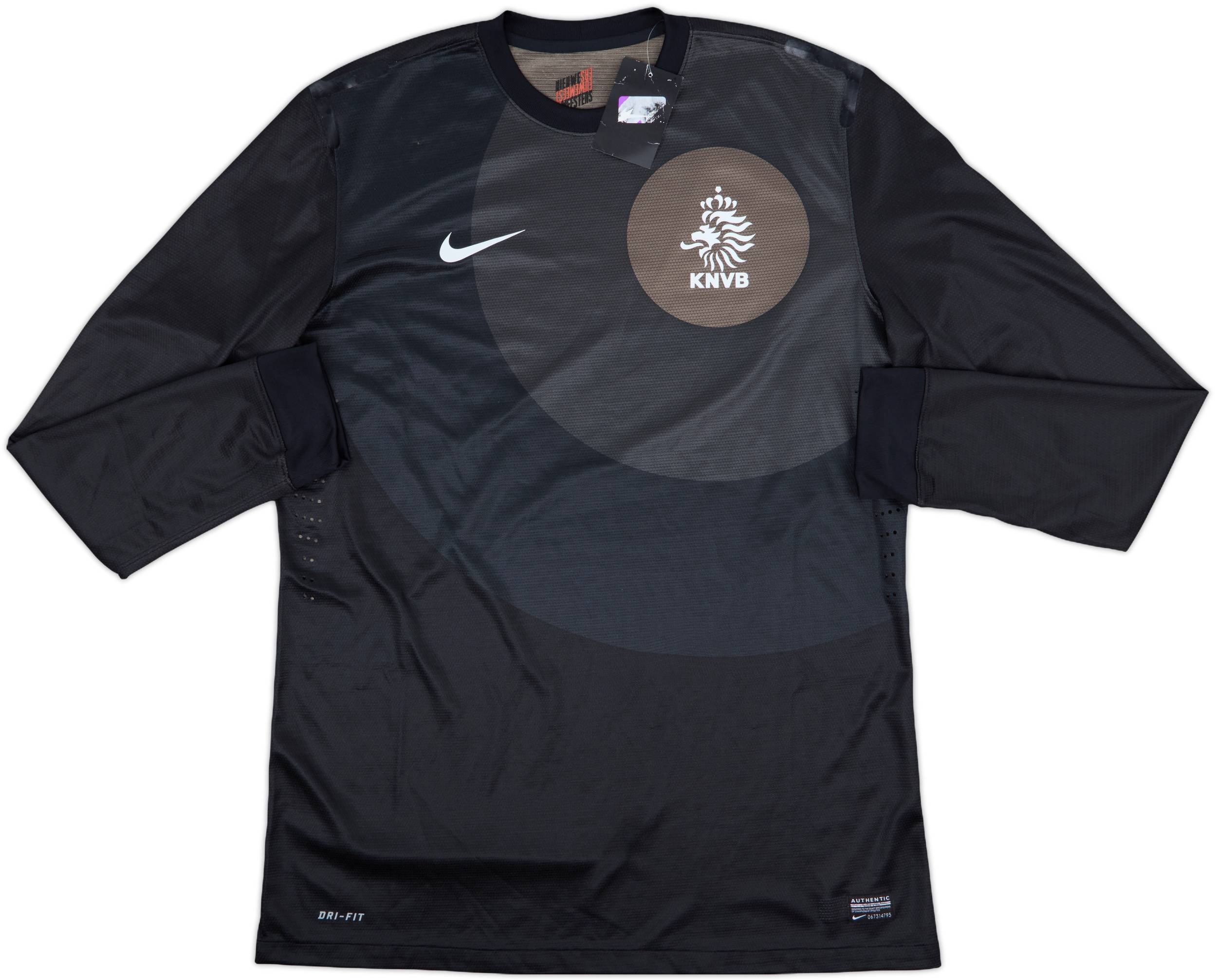 2012-13 Netherlands Player Issue GK Shirt (XL)