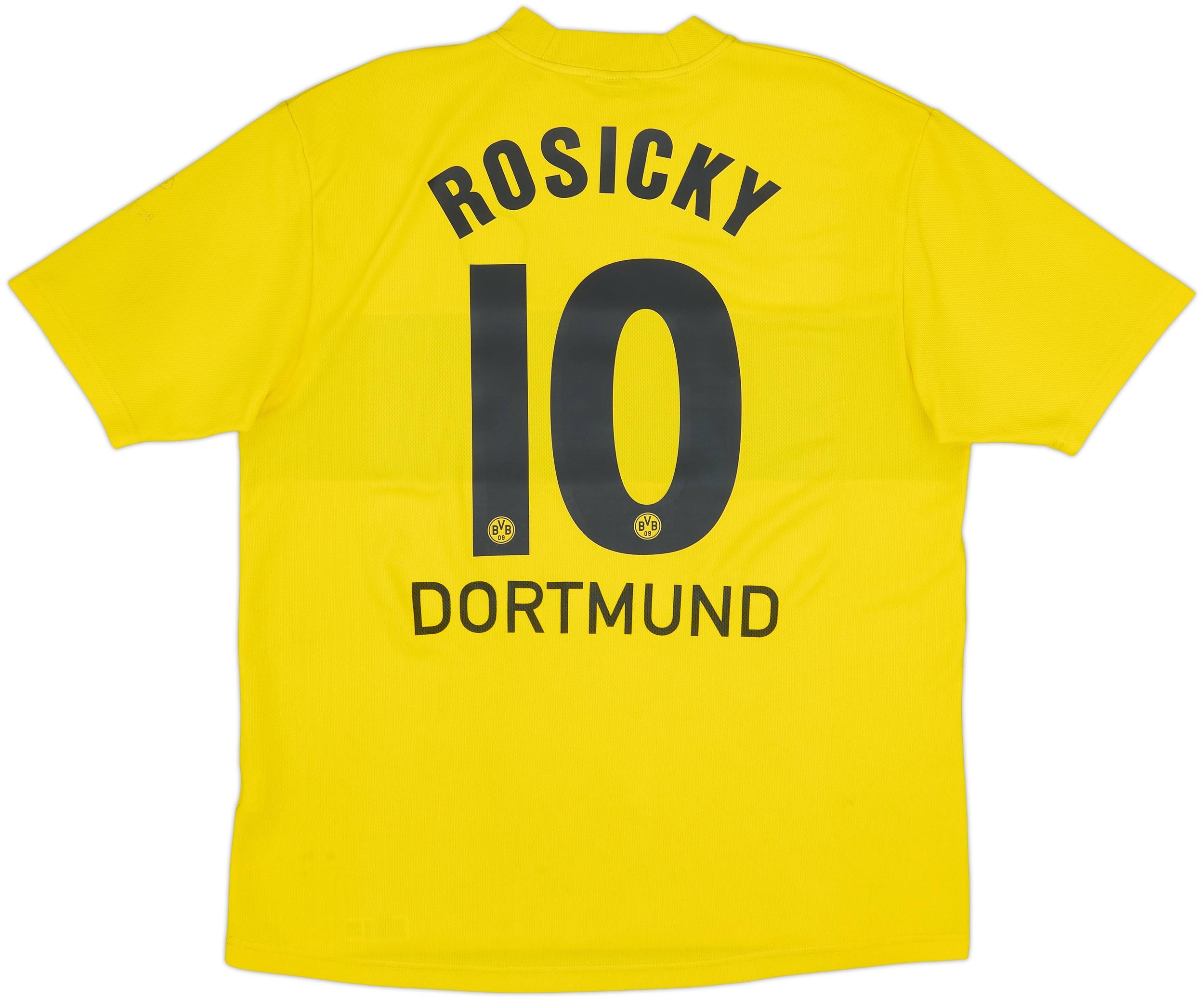 2002-03 Borussia Dortmund Home Shirt Rosicky #10 - 3/10 - (XL)