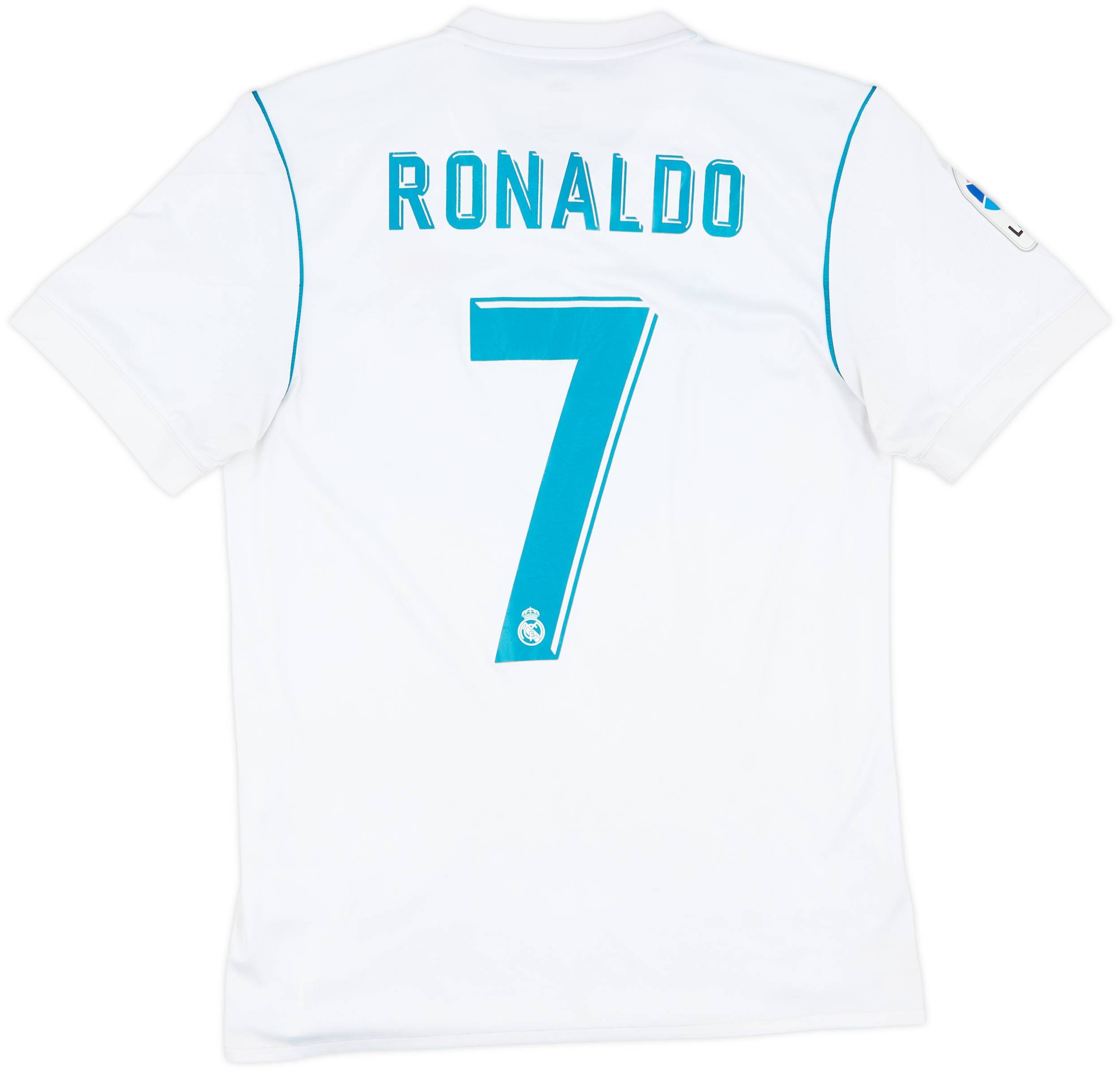 2017-18 Real Madrid Home Shirt Ronaldo #7 - 7/10 - (S)