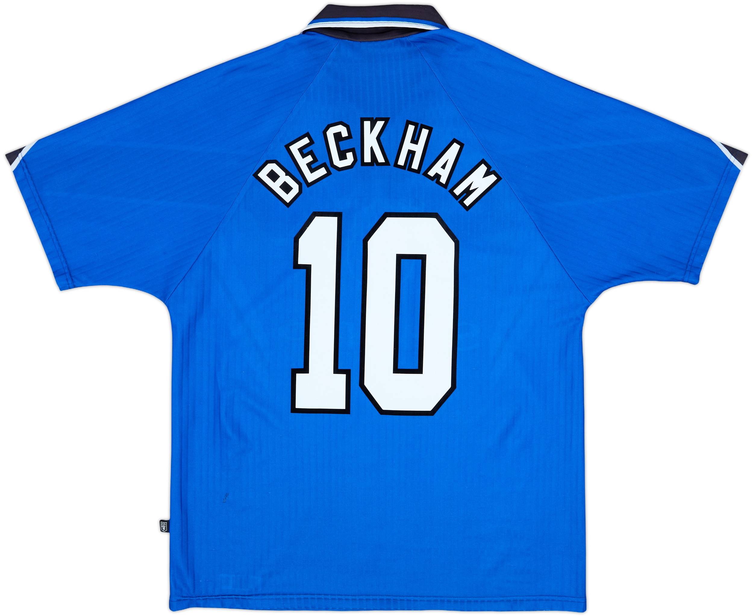 1996-98 Manchester United Third Shirt Beckham #10 - 8/10 - (L)