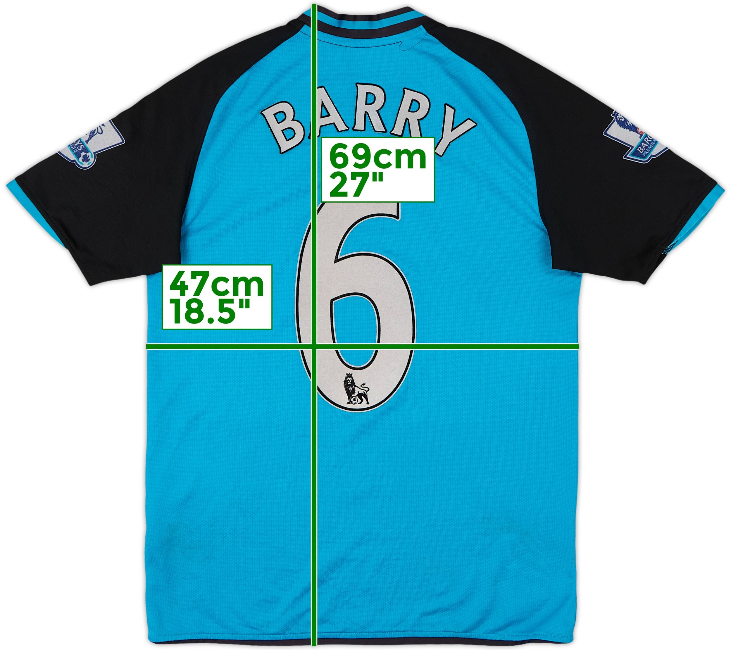 アストンヴィラ 2008-09 バリー アウェイ ユニフォーム 2008-09 Aston