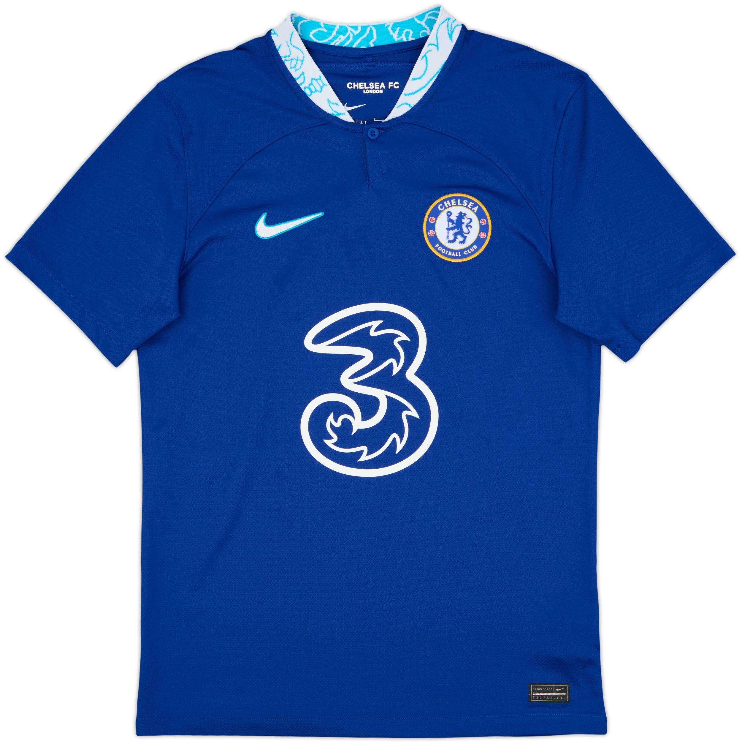 2022-23 Chelsea Home Shirt T.Silva #6 - 9/10 - (S)