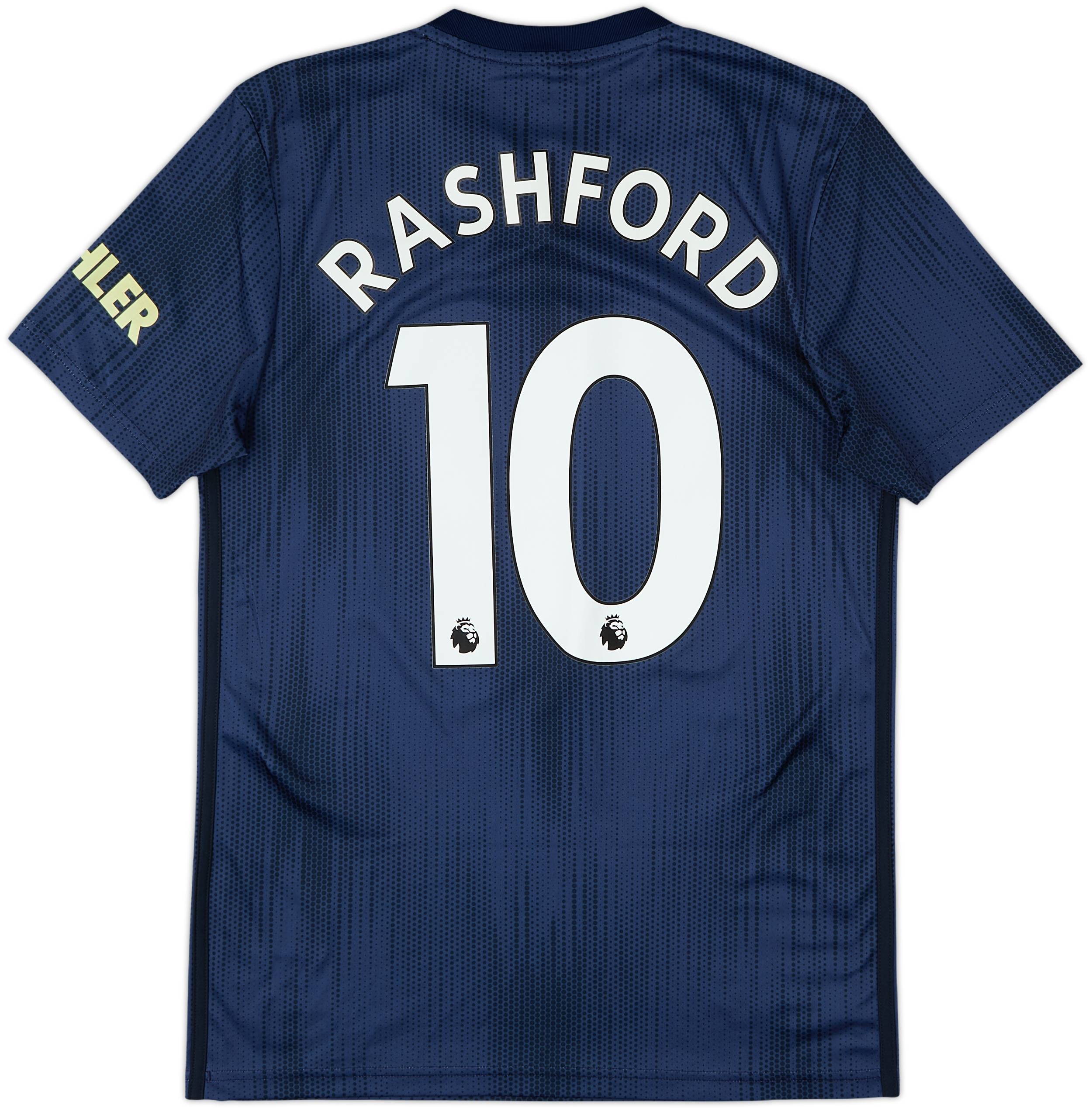マンチェスター・ユナイテッド3rdユニフォーム Rashford 10 シャツ 2018-19 Manchester United Third Shirt Rashford #10 - 8/10 - (S)