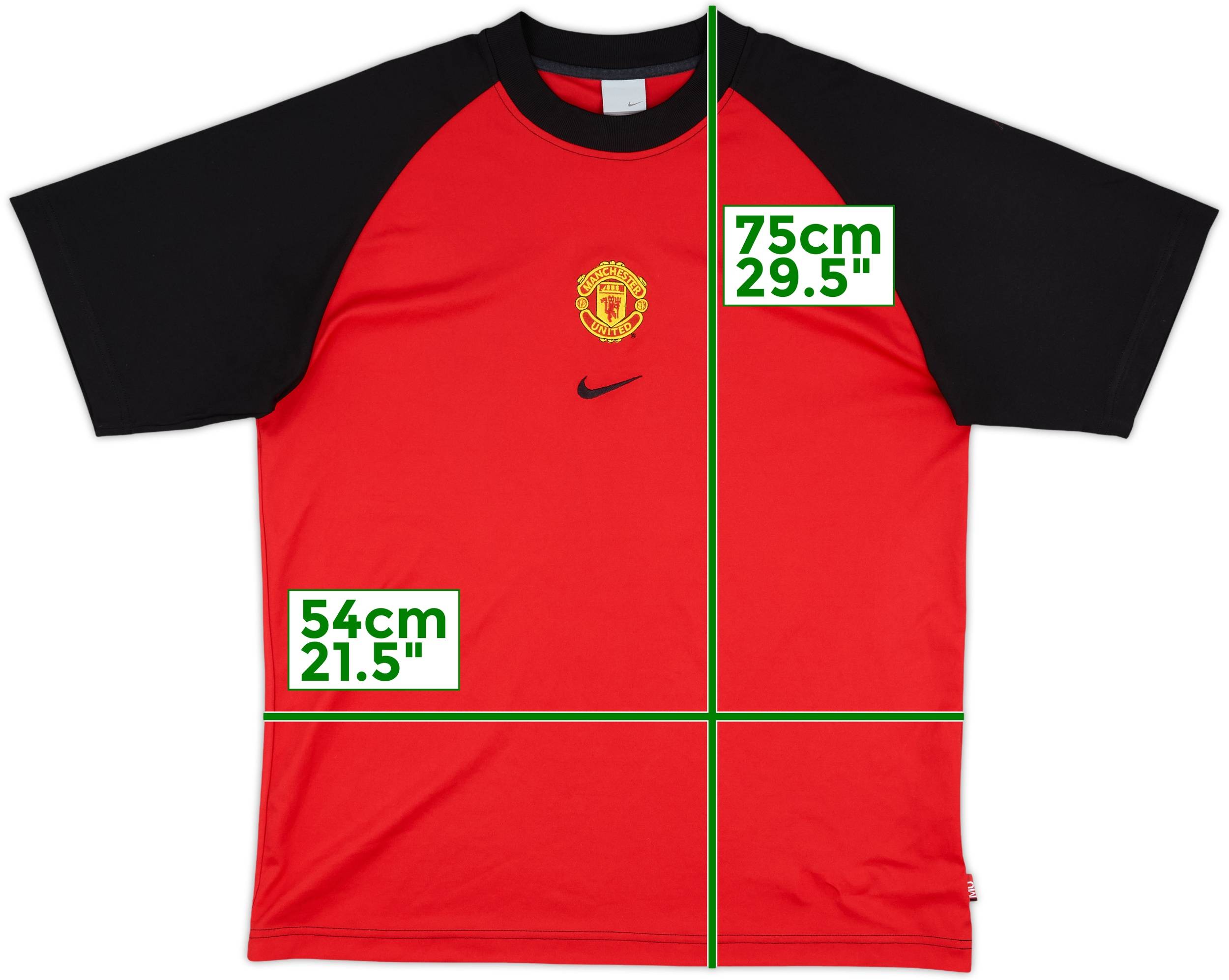 2004-05 Manchester United Nike Training Shirt - 10/10 - (M)