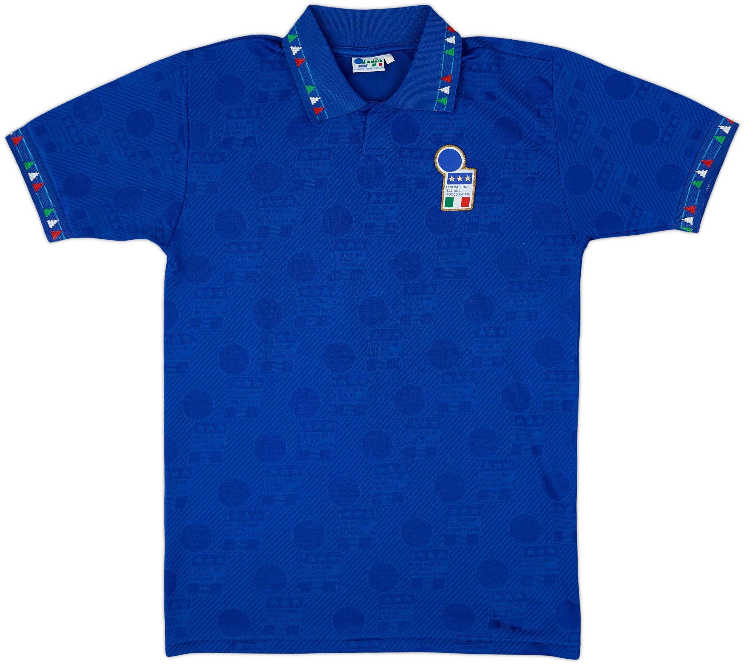 1994 Italy Home Shirt (Baggio) #10 - 6/10 - (M)