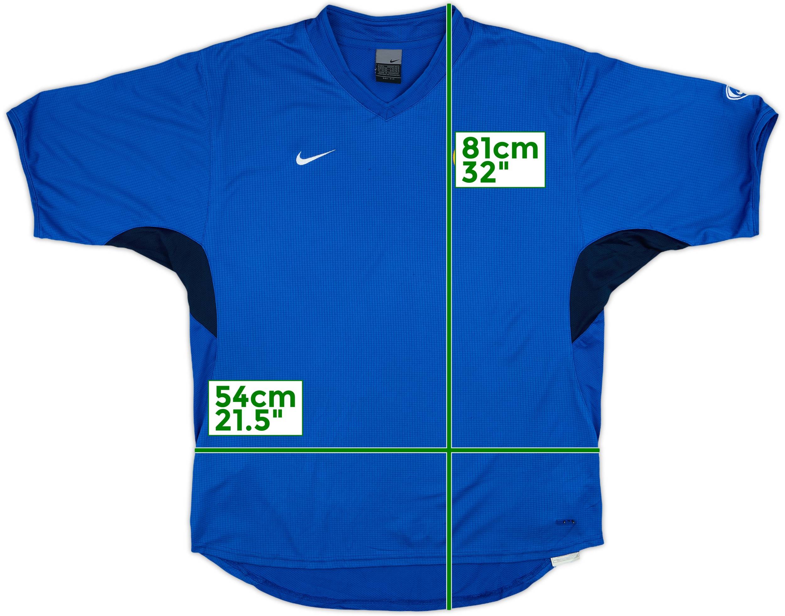 00-01 NIKE Inter Milan インテル 2000-01 Inter Milan Nike Training Shirt - 8/10 - (L)