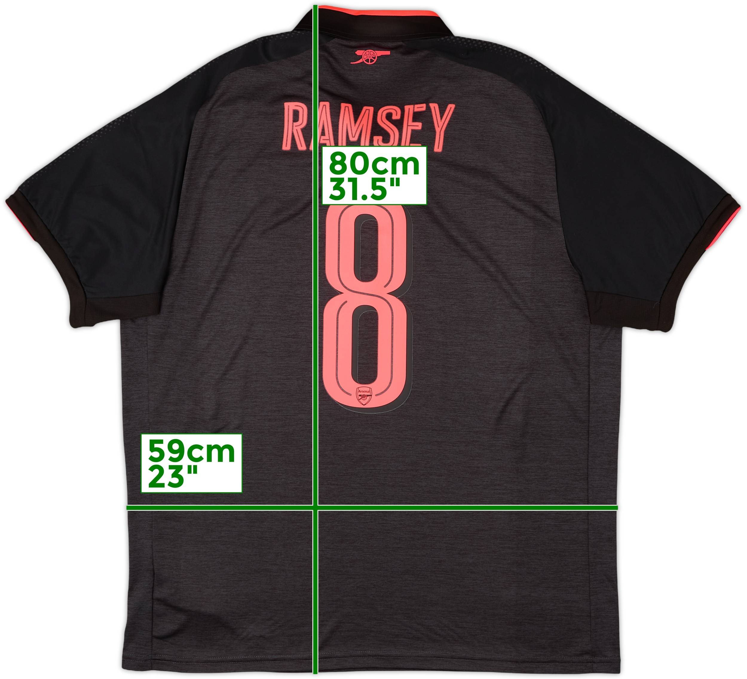 アーセナル RAMSEY 8 正規品 M 2017 FAカップファイナル　シャツ アーセナル RAMSEY 8 正規品 M 2017 FAカップファイナル シャツ