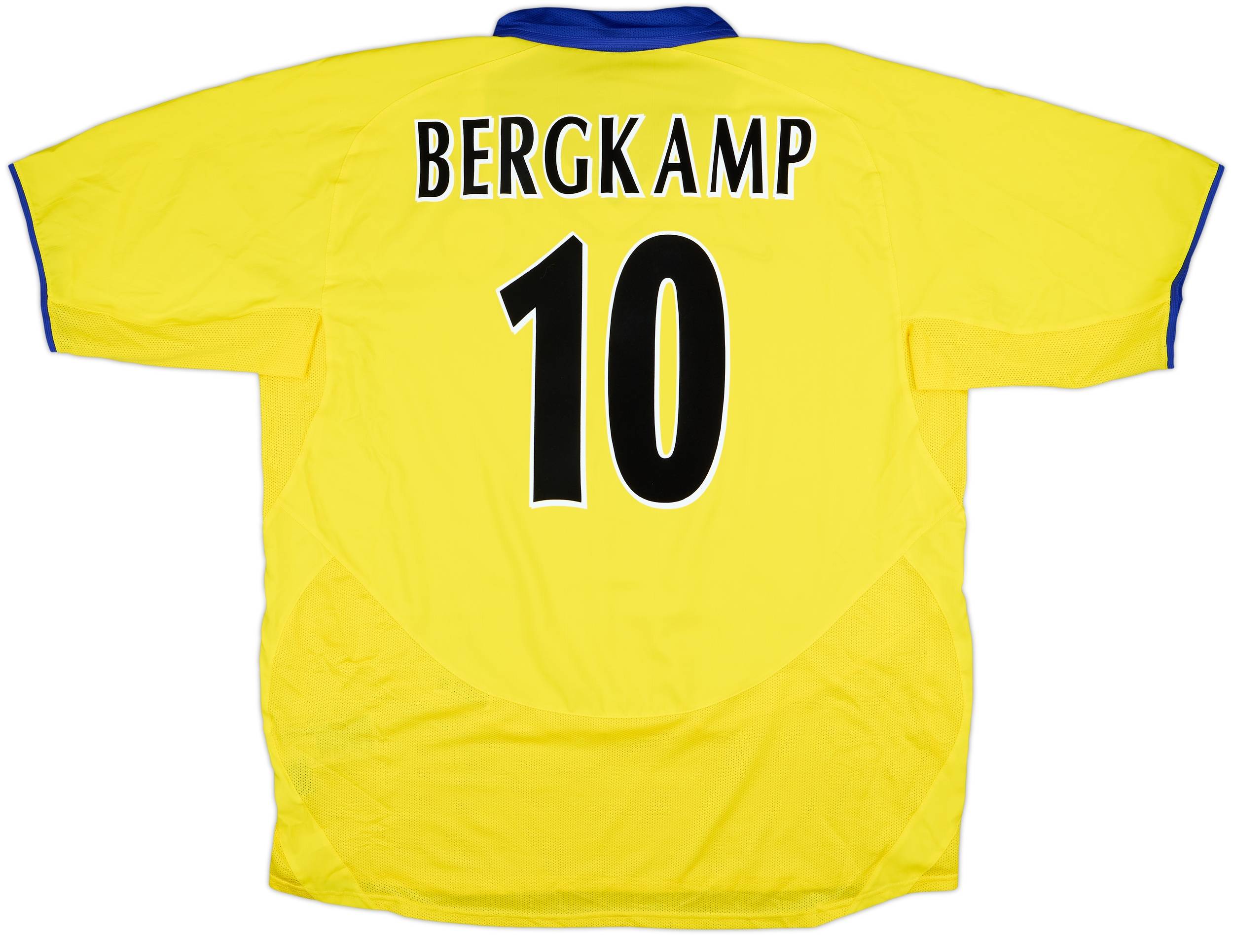 2003-05 Arsenal Away Shirt Bergkamp #10 - 10/10 - (XXL)