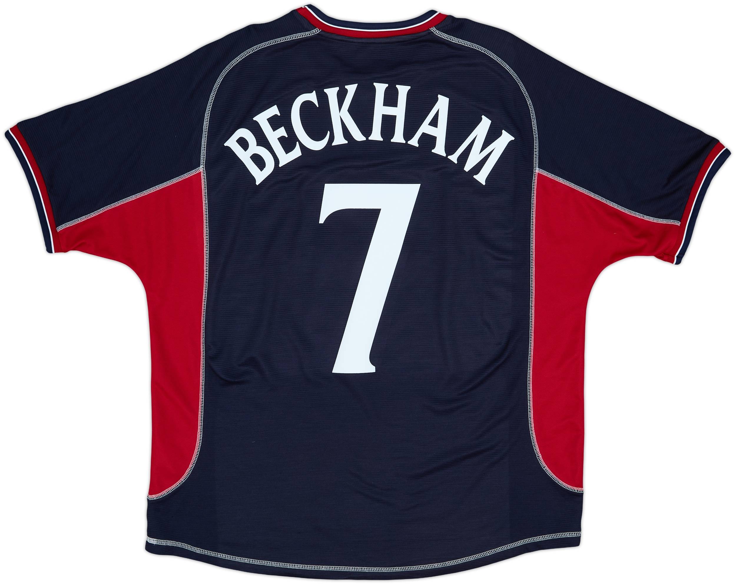 【2000/01】マンチェスター・ユナイテッド（3RD） ベッカム 2000-01 Manchester United Third Shirt Beckham #7 - 8/10 - (XL)