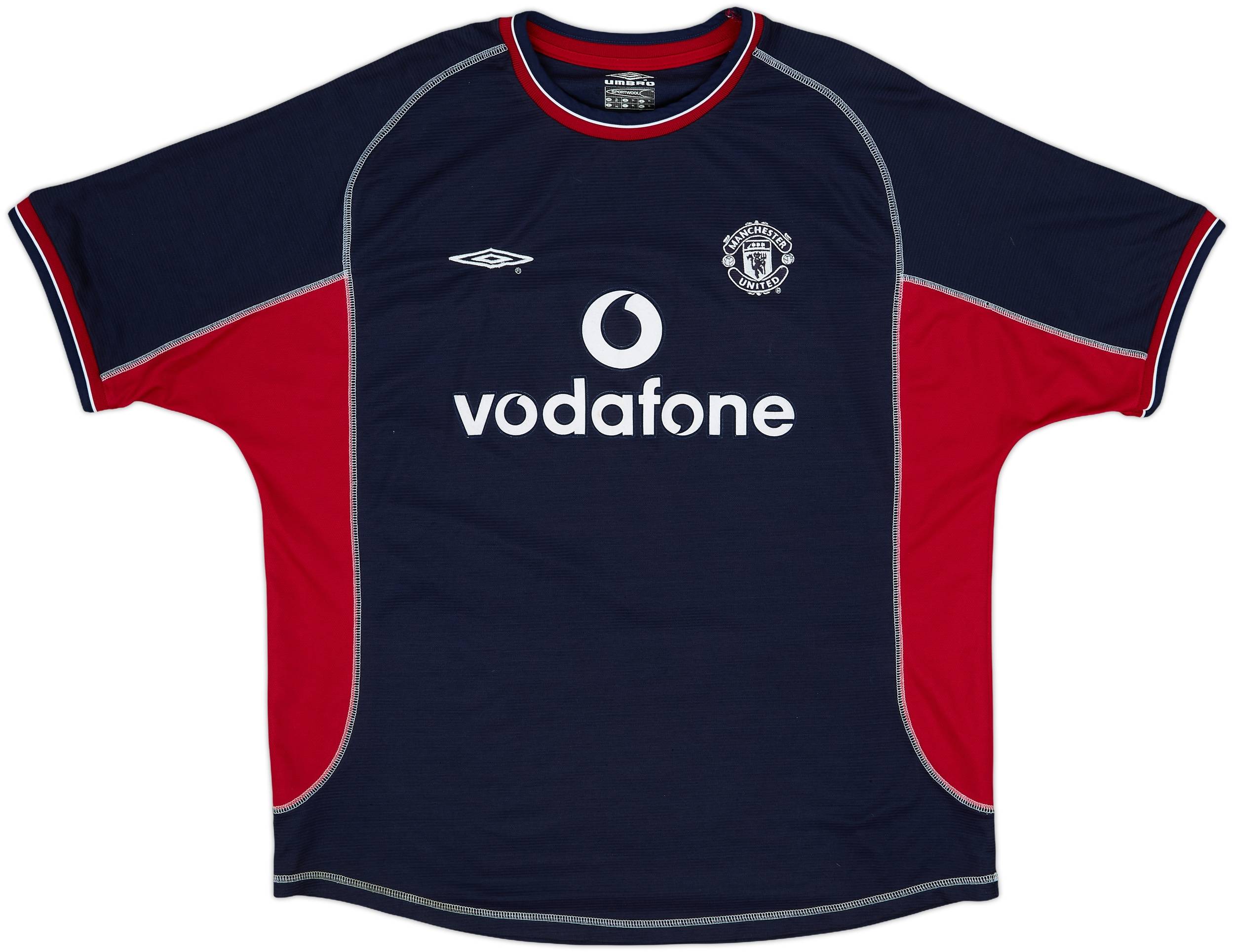 【2000/01】マンチェスター・ユナイテッド（3RD） ベッカム 2000-01 Manchester United Third Shirt Beckham #7 - 5/10 - (M)