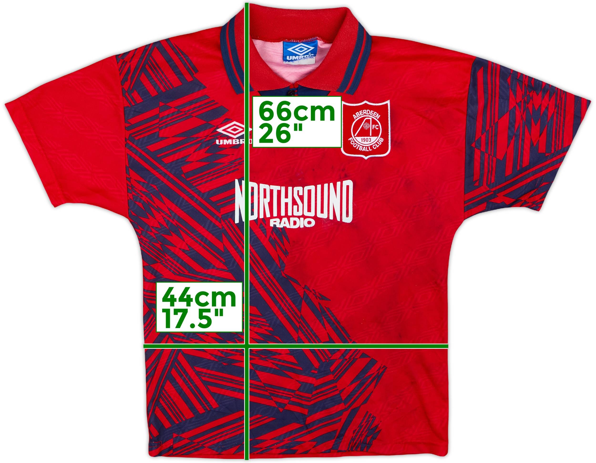 1994-96 Aberdeen Home Shirt - 5/10 - (XL.Boys)