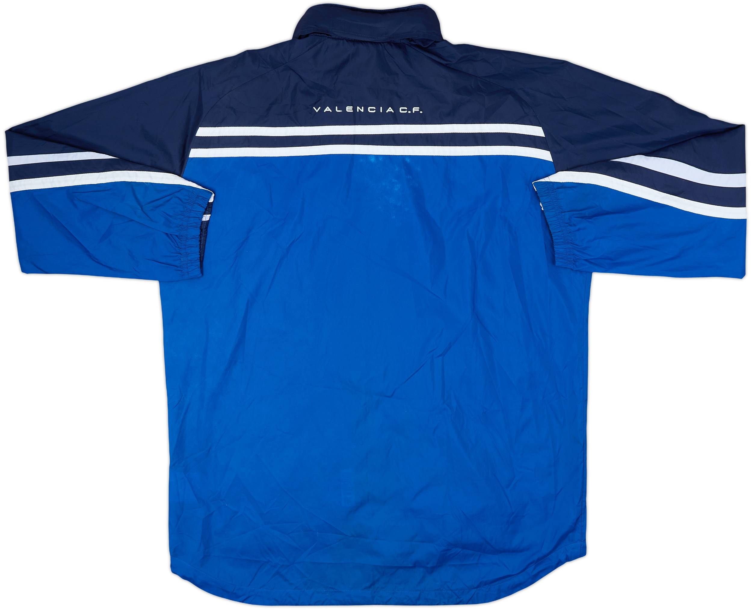 2000-01 Valencia Nike Hooded Rain Jacket - 7/10 - (L)