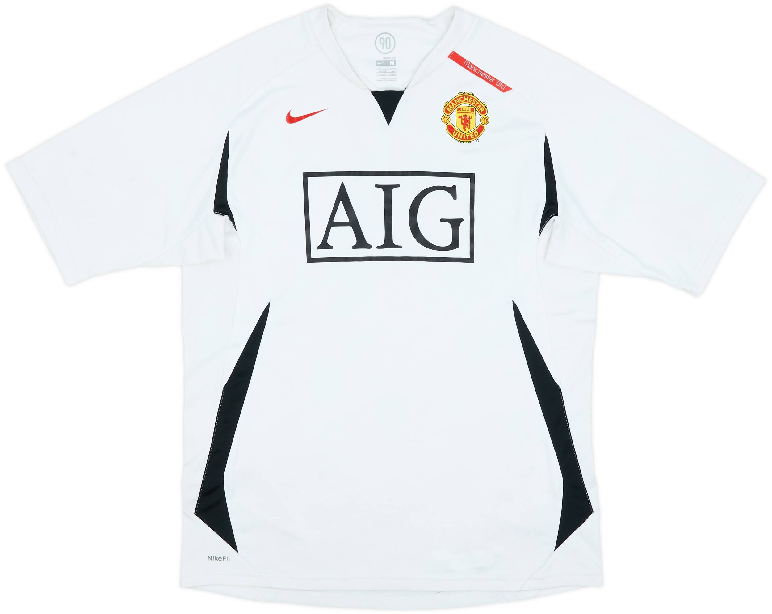 2007-08 Manchester United Nike Training Shirt - 6/10 - (M)