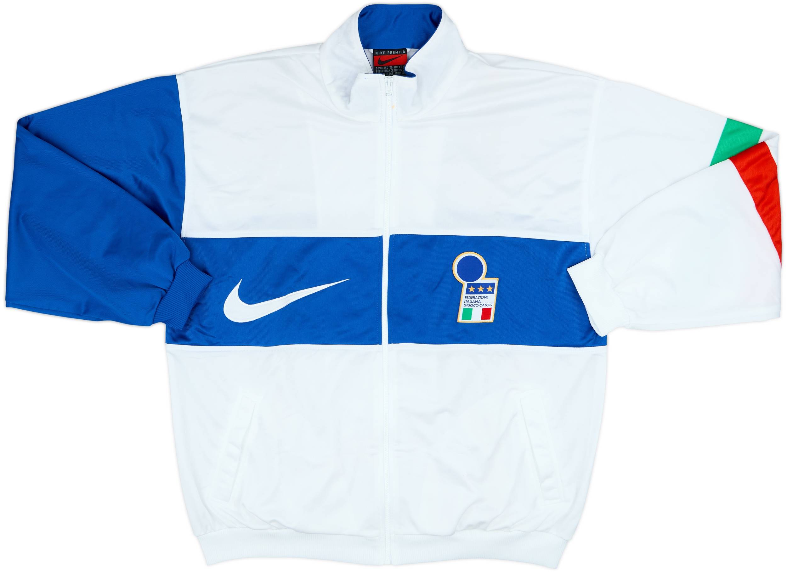 1996-97 Italy Nike Track Jacket - 8/10 - (XL)