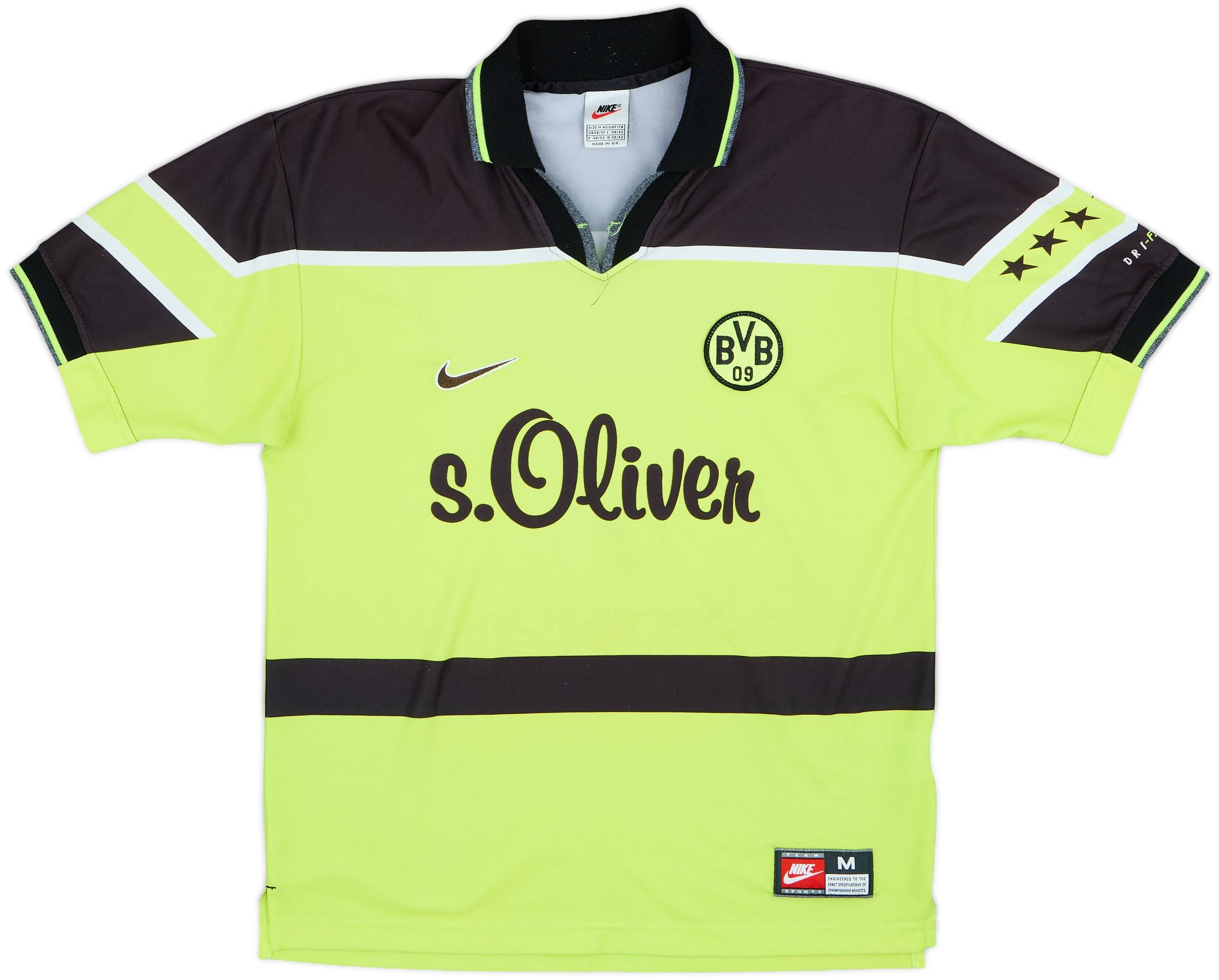 1997-98 Borussia Dortmund Home Shirt - 8/10 - (M)