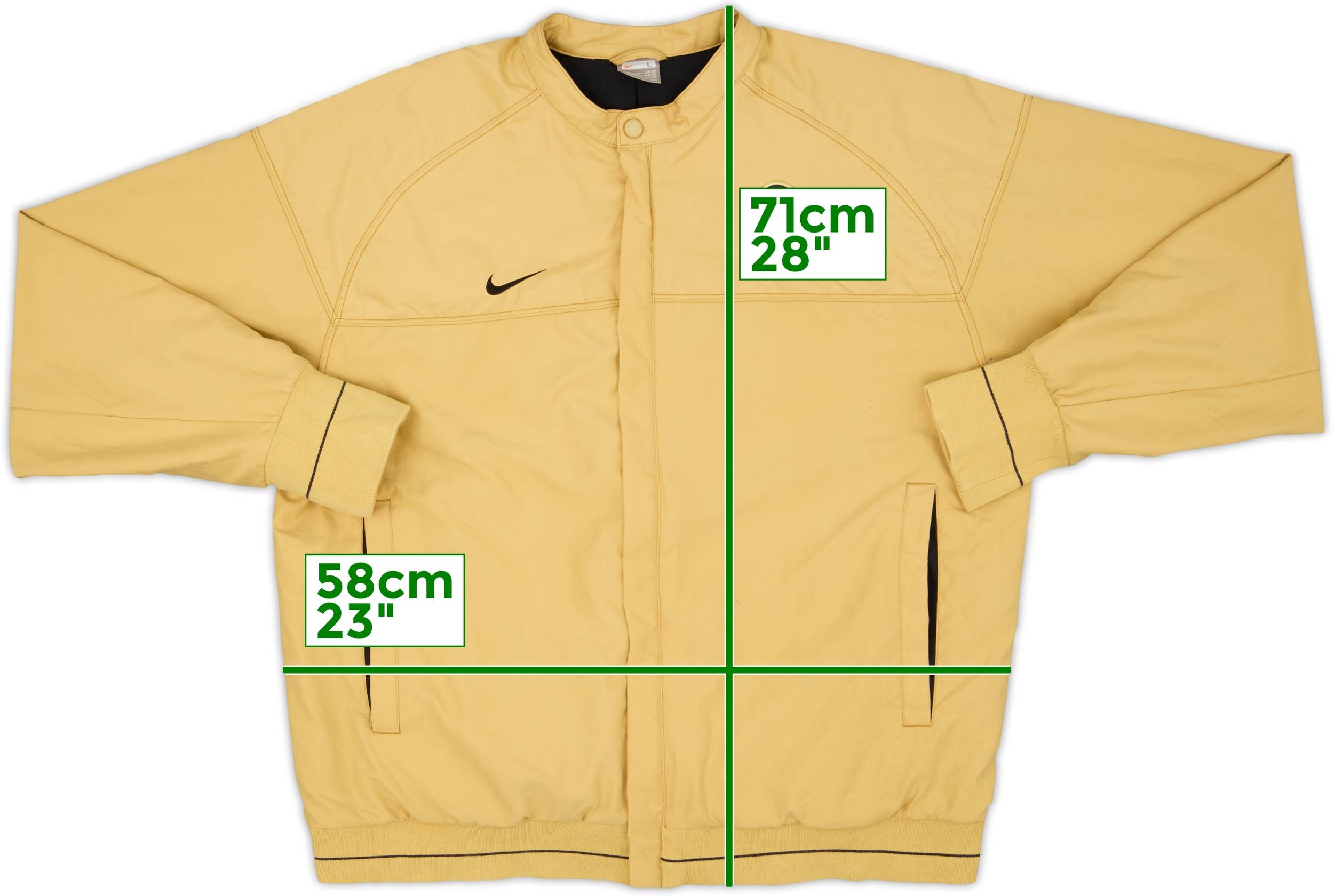 2008-09 Juventus Nike Track Jacket - 8/10 - (L)