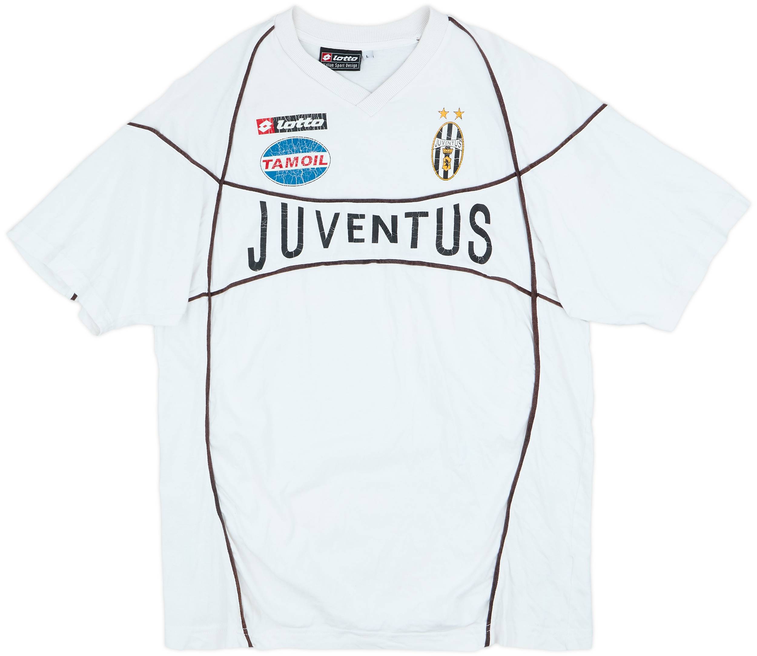 2002-03 Juventus Lotto Cotton Tee - 4/10 - (L)