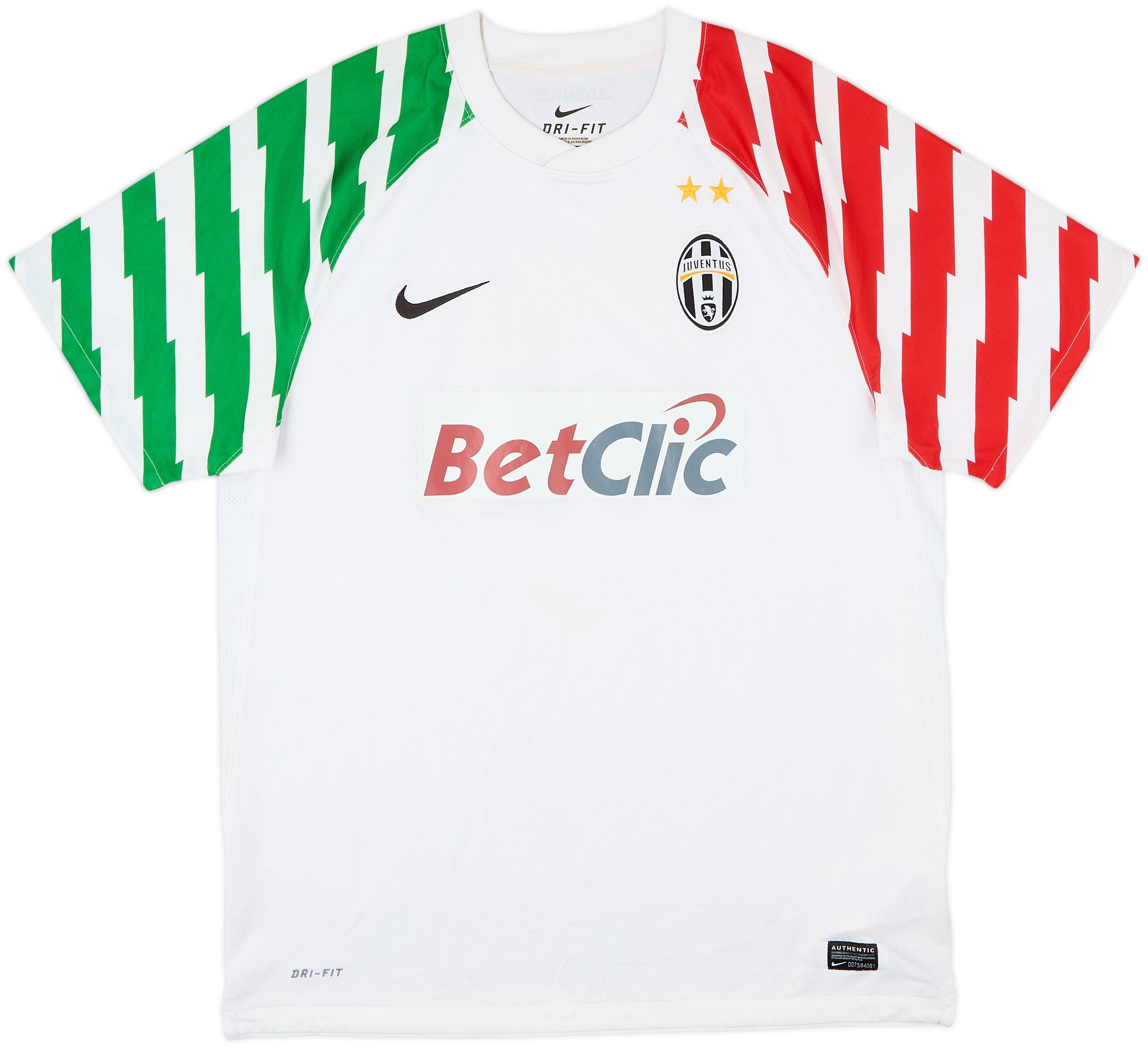 2010-11 Juventus GK Shirt - 7/10 - (L)