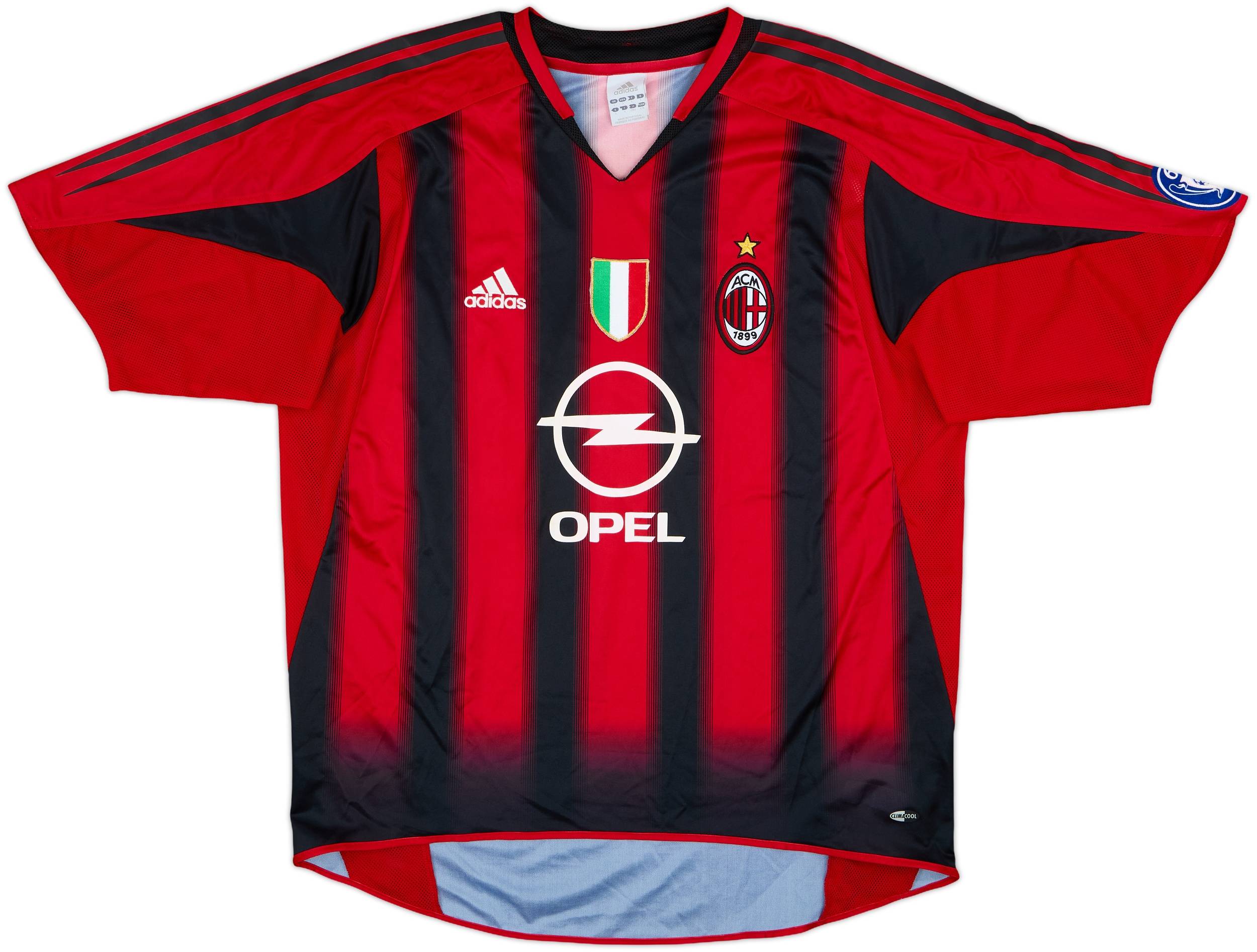 2004-05 AC Milan Home Shirt Maldini #3 - 7/10 - (L)