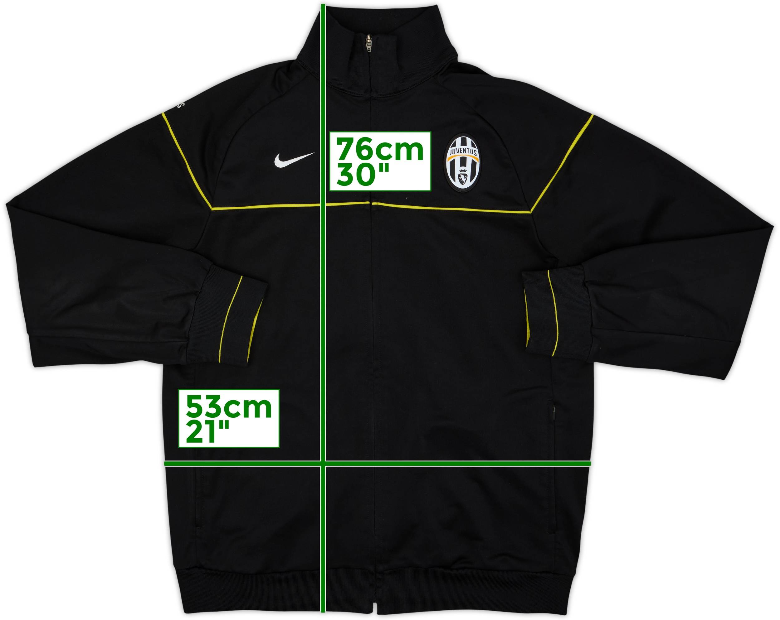 2008-09 Juventus Nike Track Jacket - 8/10 - (L)