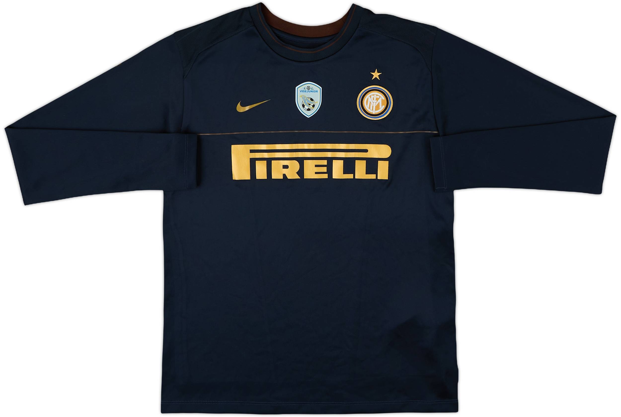 2008-09 Inter Milan Academy Nike Training L/S Shirt - 8/10 - (XL.Boys)