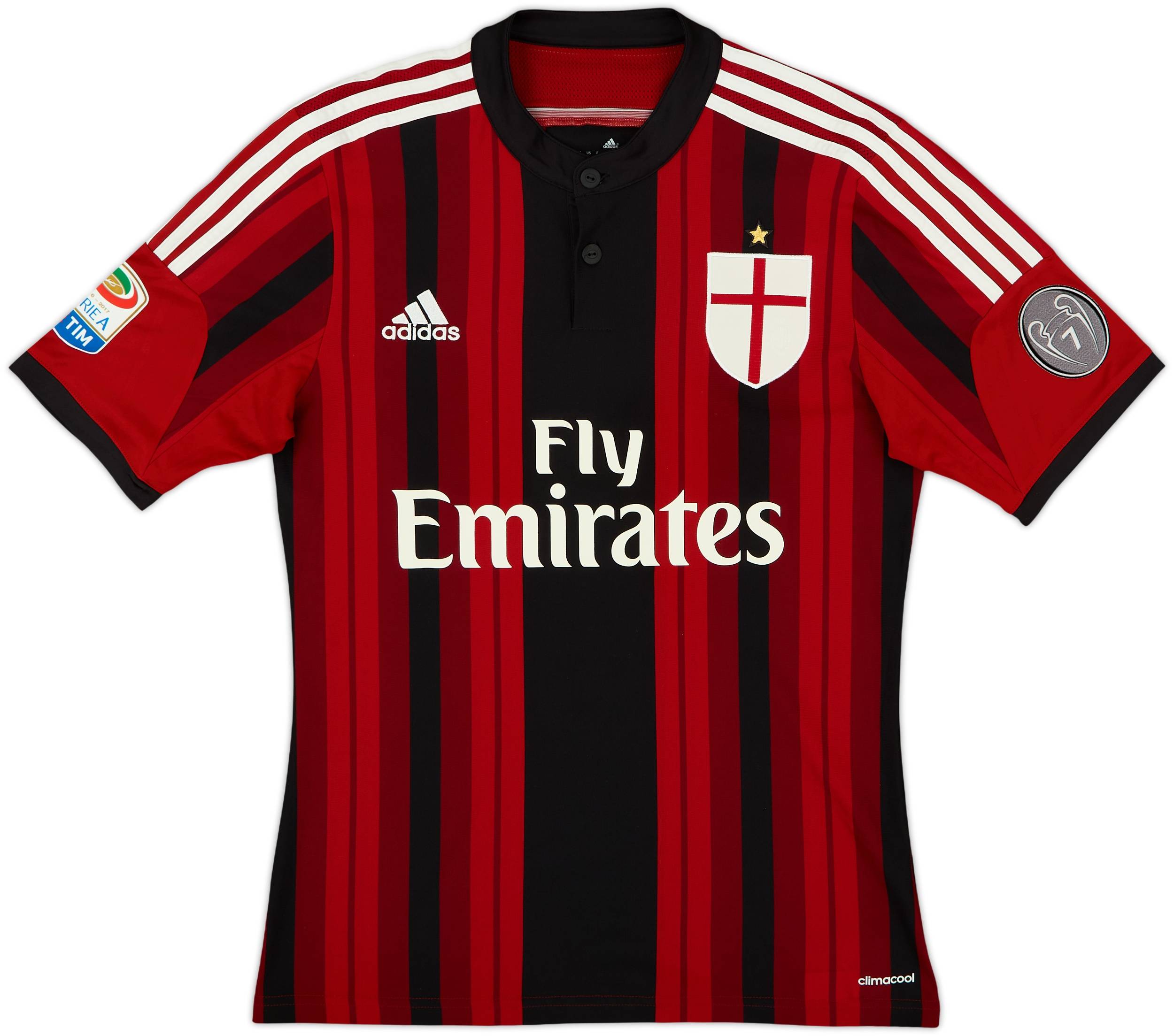 2014-15 AC Milan Home Shirt Suso #8 - 6/10 - (S)