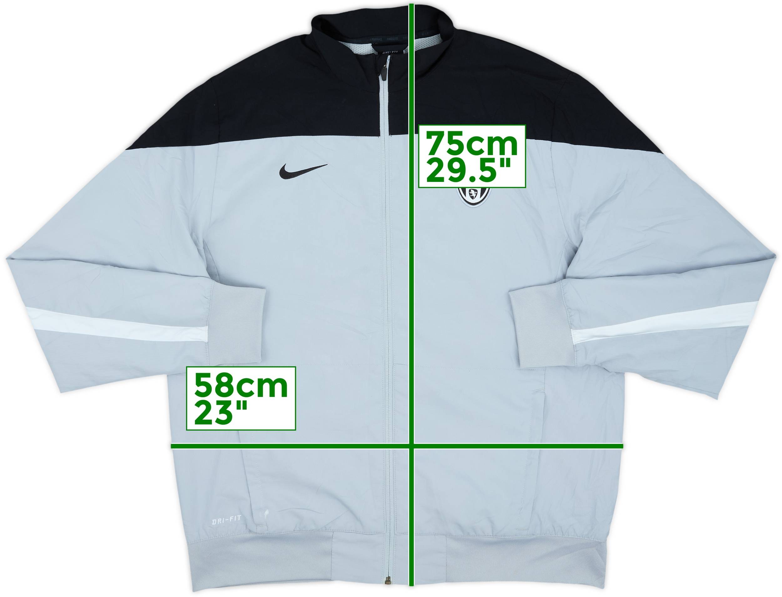 2013-14 Juventus Nike Track Jacket - 8/10 - (L)