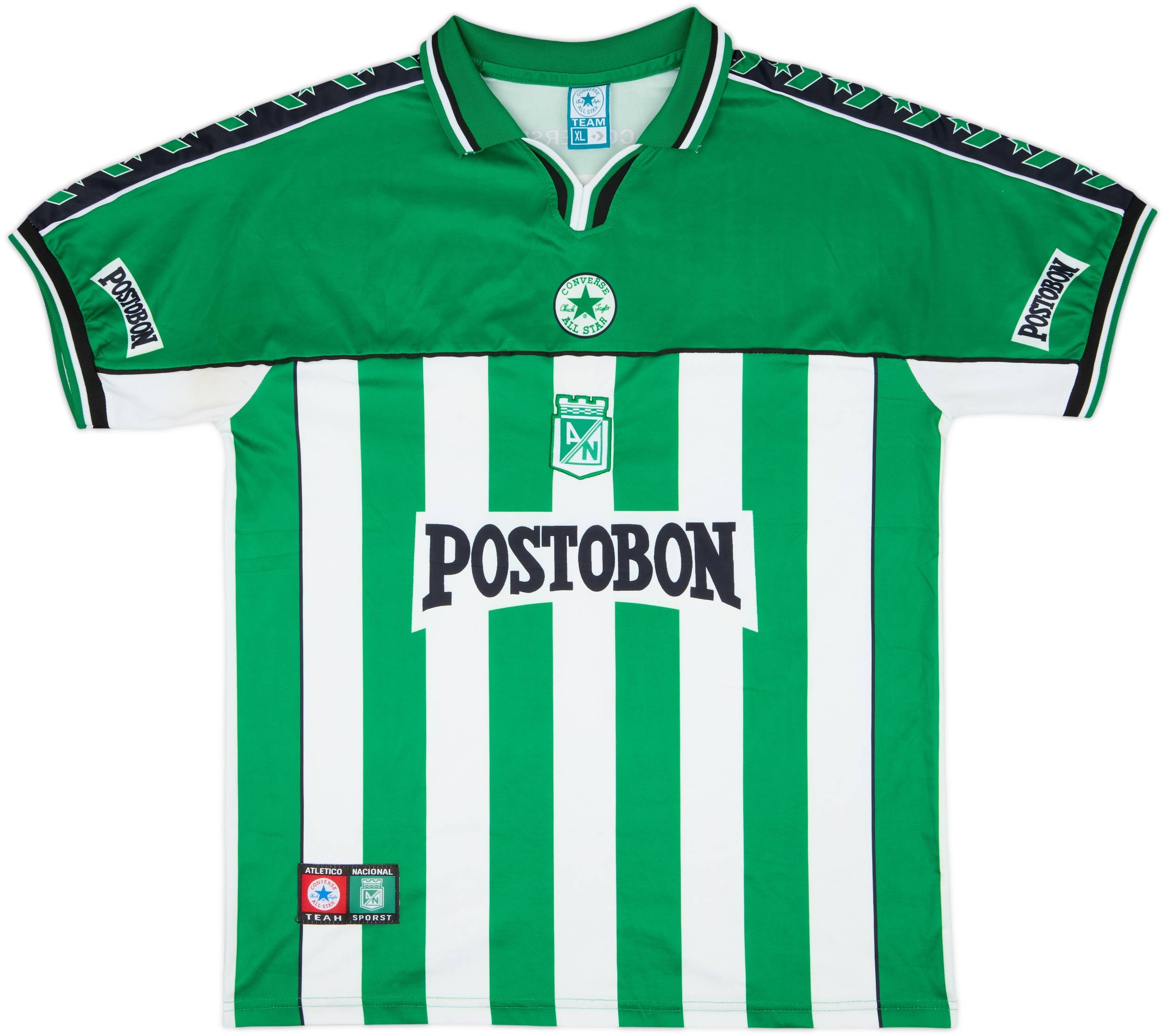 2001 Atletico Nacional Home Shirt - 6/10 - (XL)