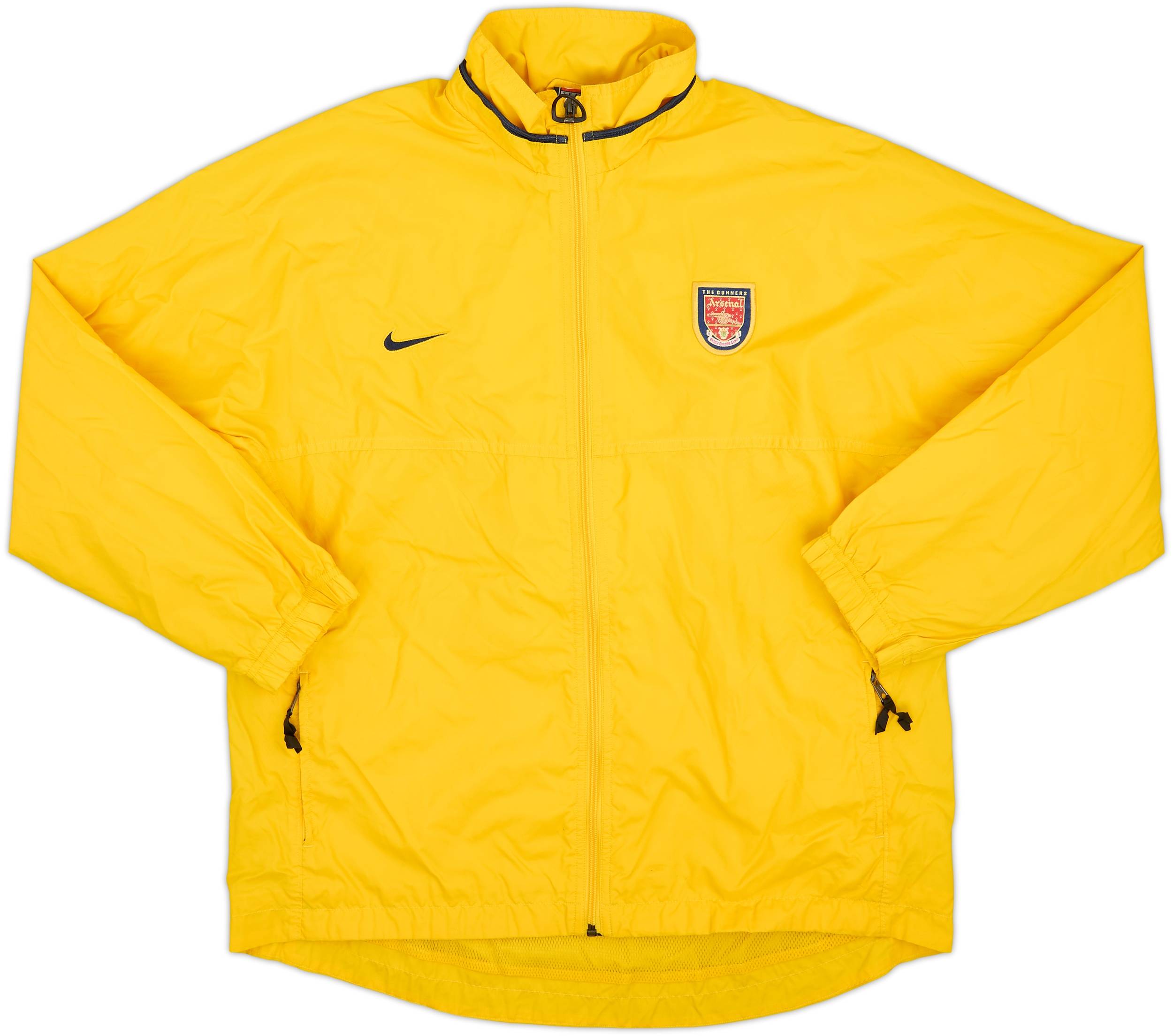 1999-01 Arsenal Nike Rain Coat - 8/10 - (XL.Boys)