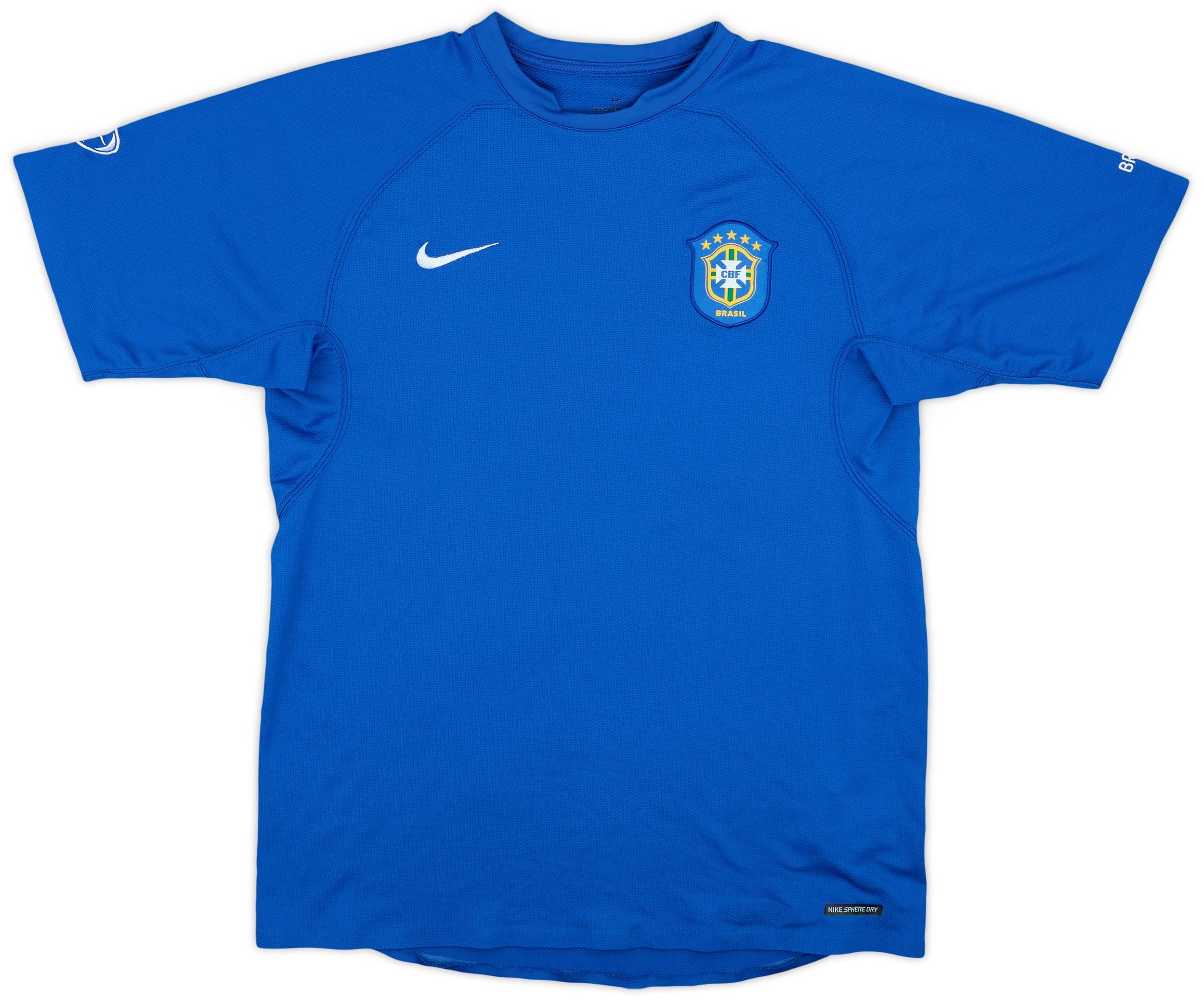 2006-07 Brazil Nike Player Issue Training Shirt - 8/10 - (M)