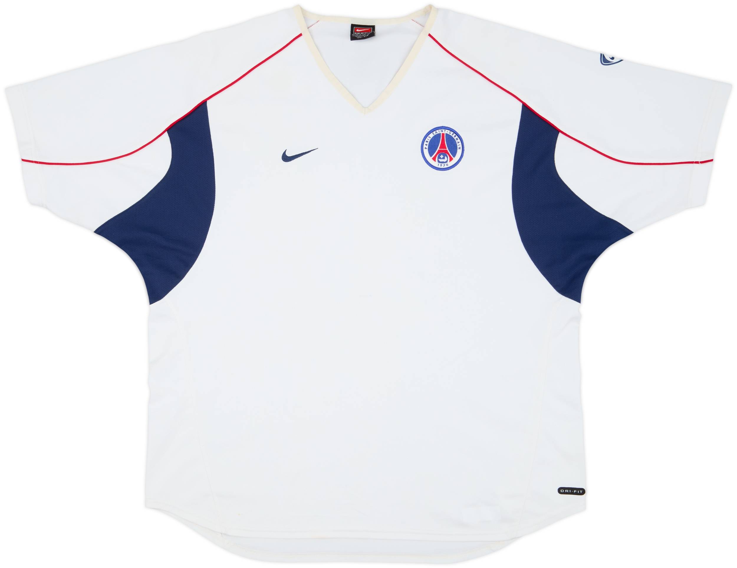 2003-04 Paris Saint-Germain Nike Training Shirt - 8/10 - (L)