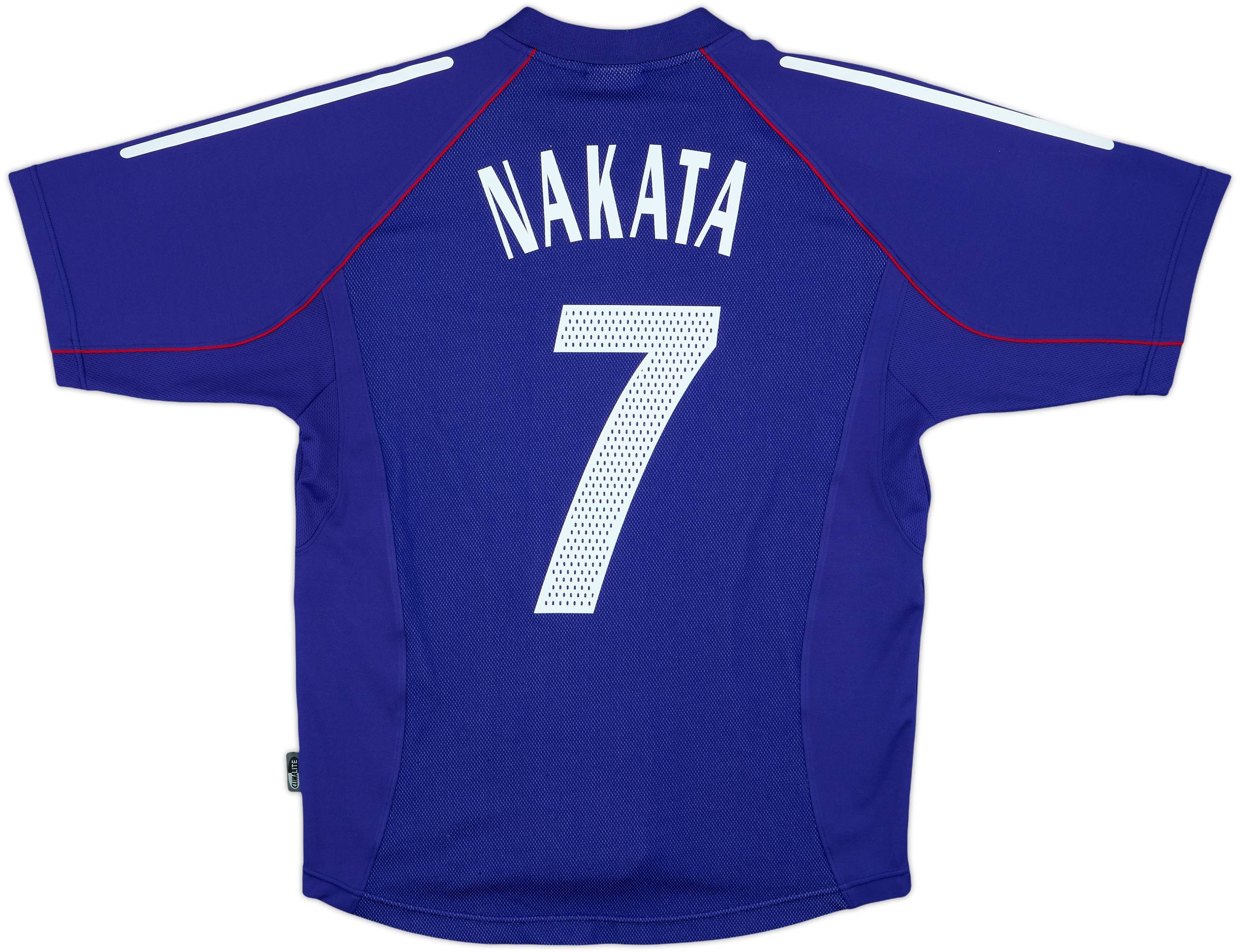 2002-04 Japan Home Shirt Nakata #7 - 8/10 - (M)