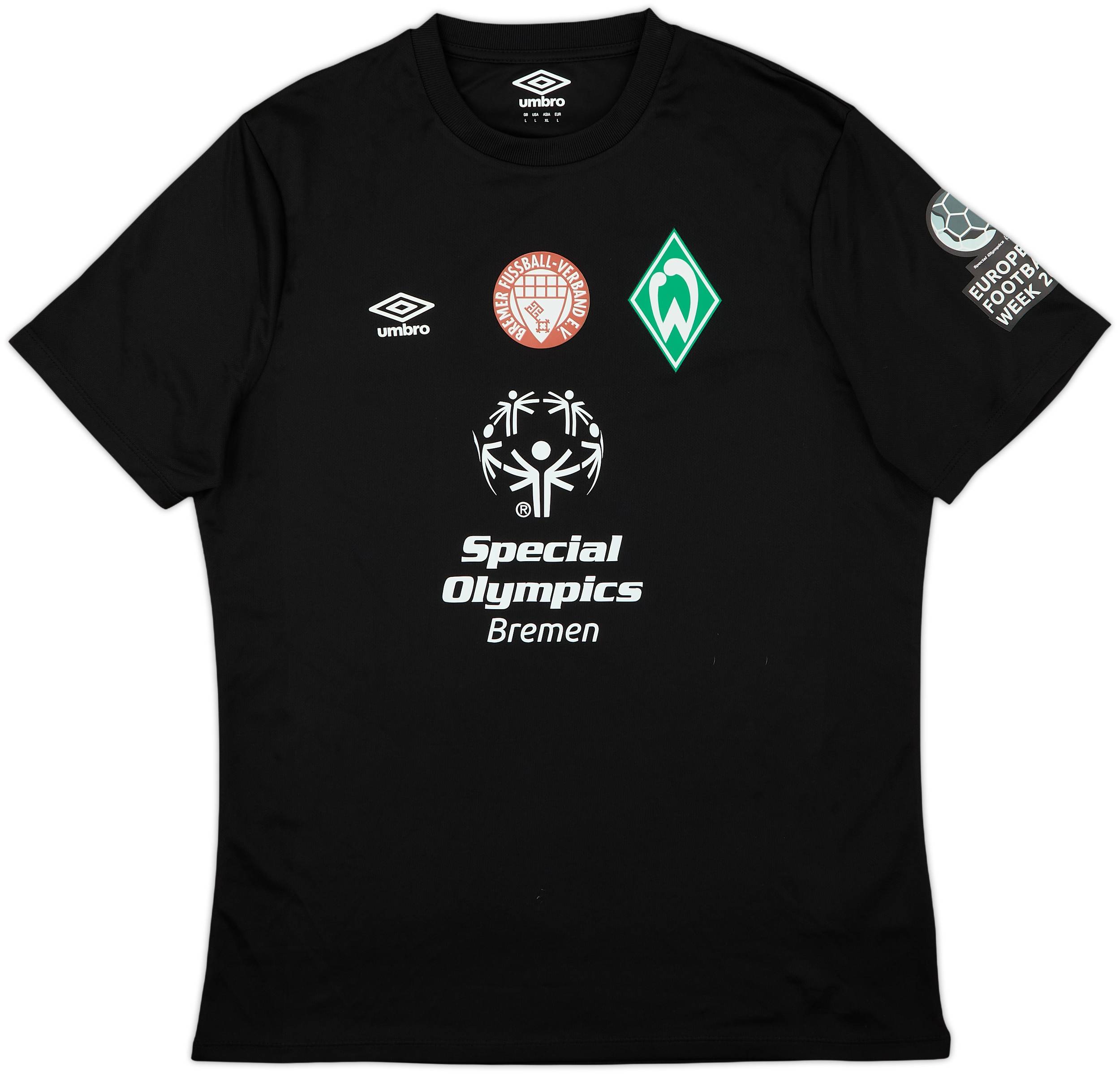 2021 Werder Bremen Umbro Training Shirt - 9/10 - (L)