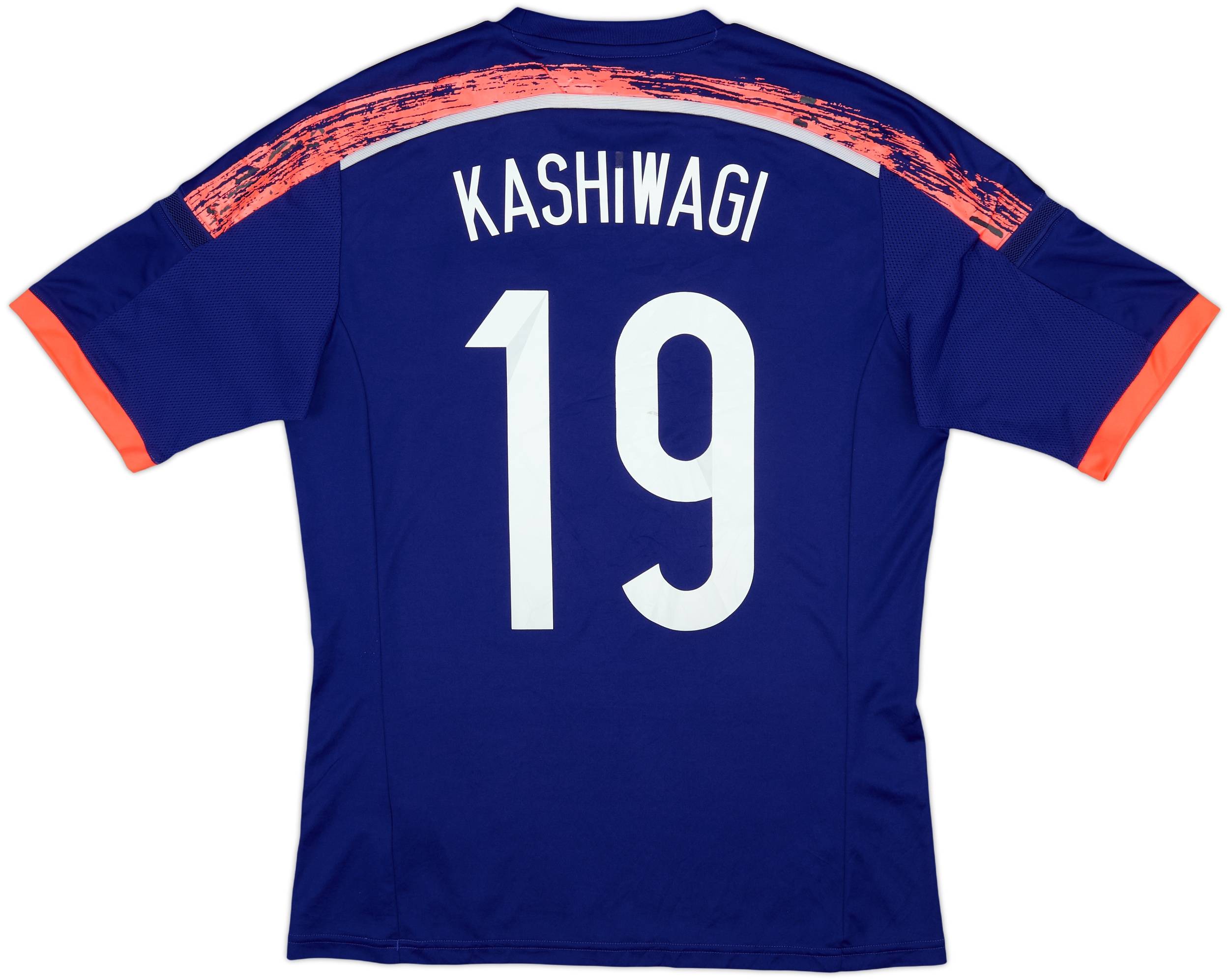 2013-15 Japan Home Shirt Kashiwagi #19 - 5/10 - (M)