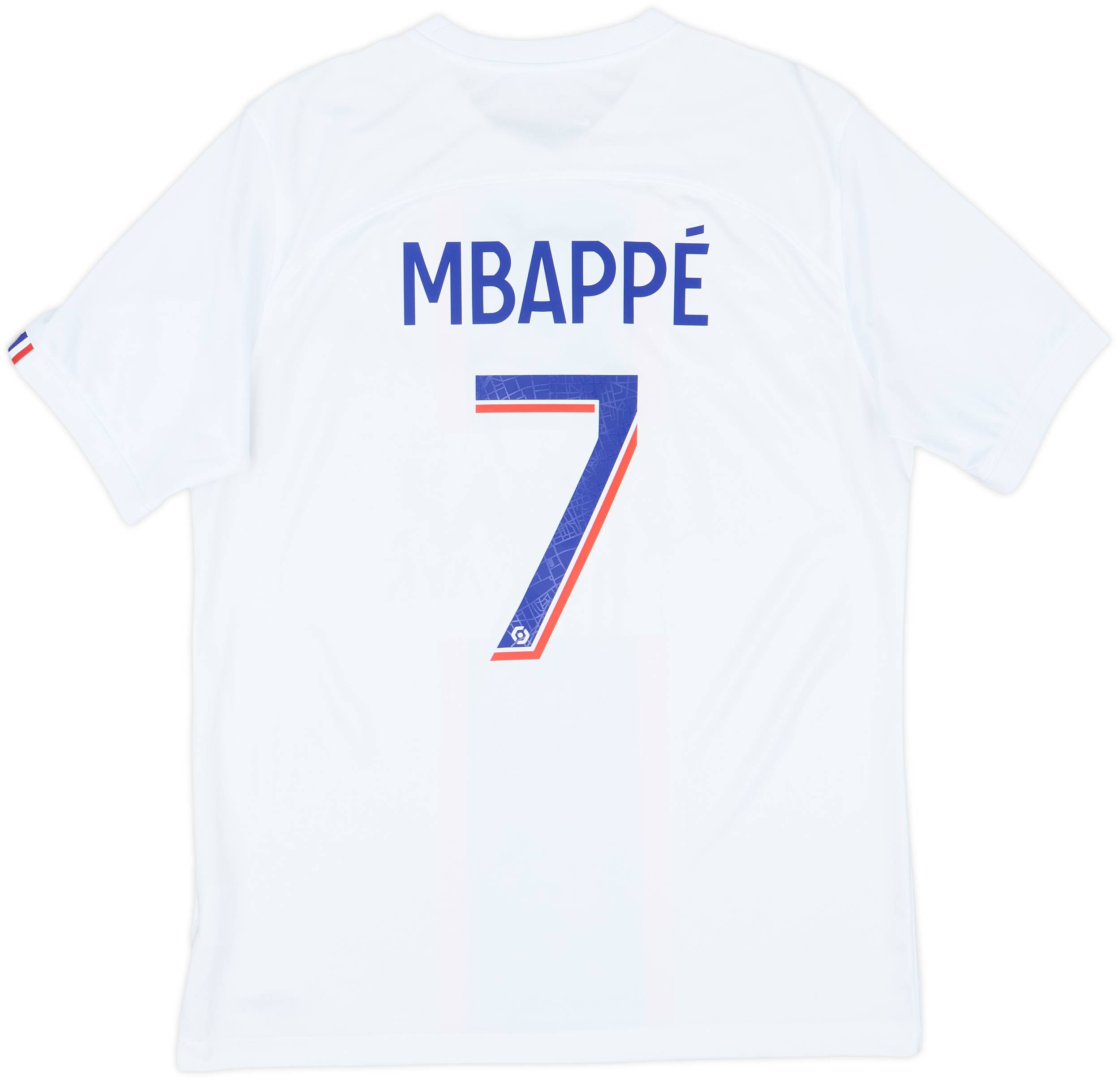 2022-23 Paris Saint-Germain Third Shirt Mbappe #7 - 8/10 - (M)