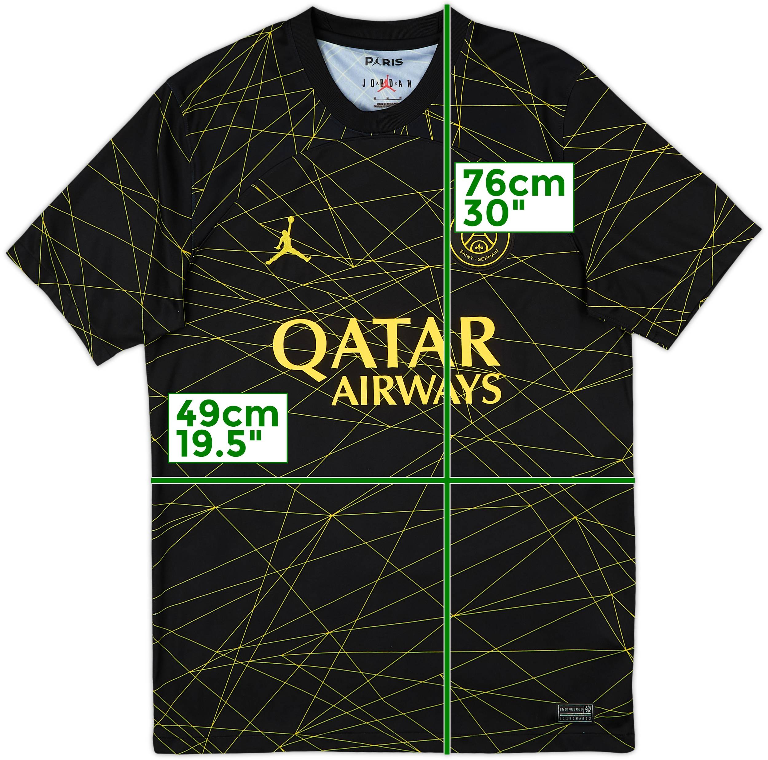 2022-23 Paris Saint-Germain Fourth Shirt - 10/10 - (M)