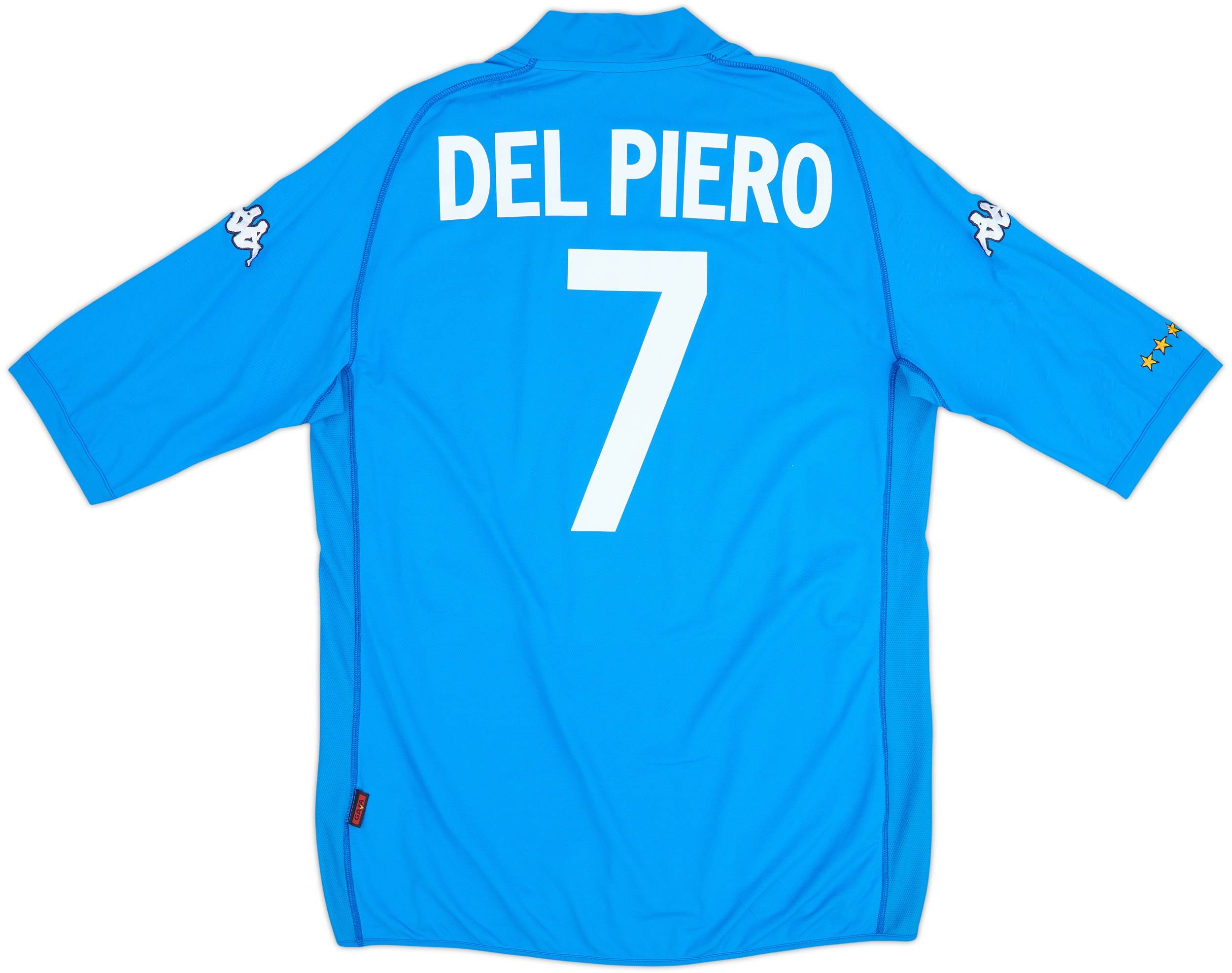 2002 Italy Home Shirt Del Piero #7 - 10/10 - (3XL)