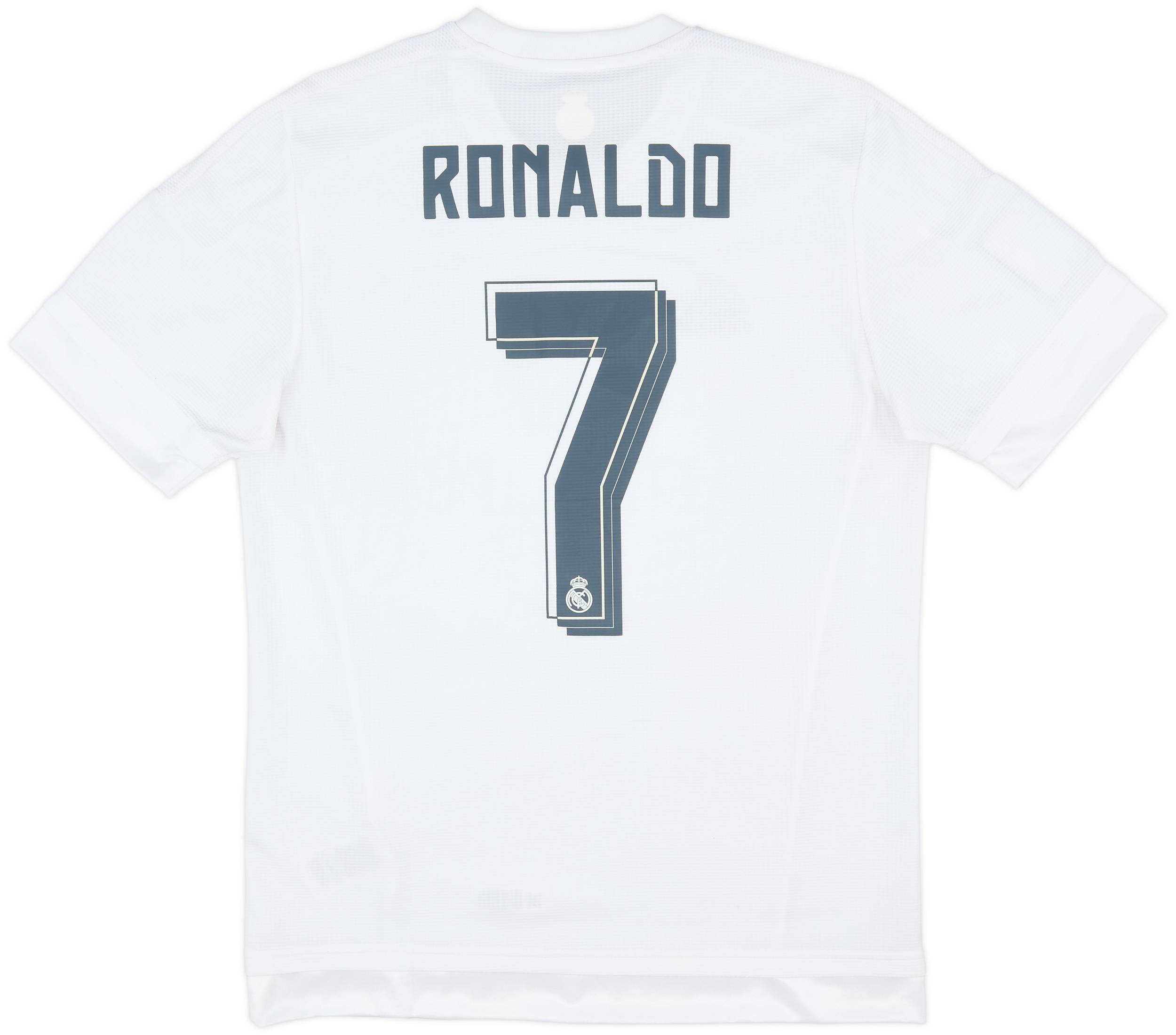 Real Madrid Ronaldo 7 シャツ 2015-16 Real Madrid Home Shirt Ronaldo #7 - 9/10 - (M)