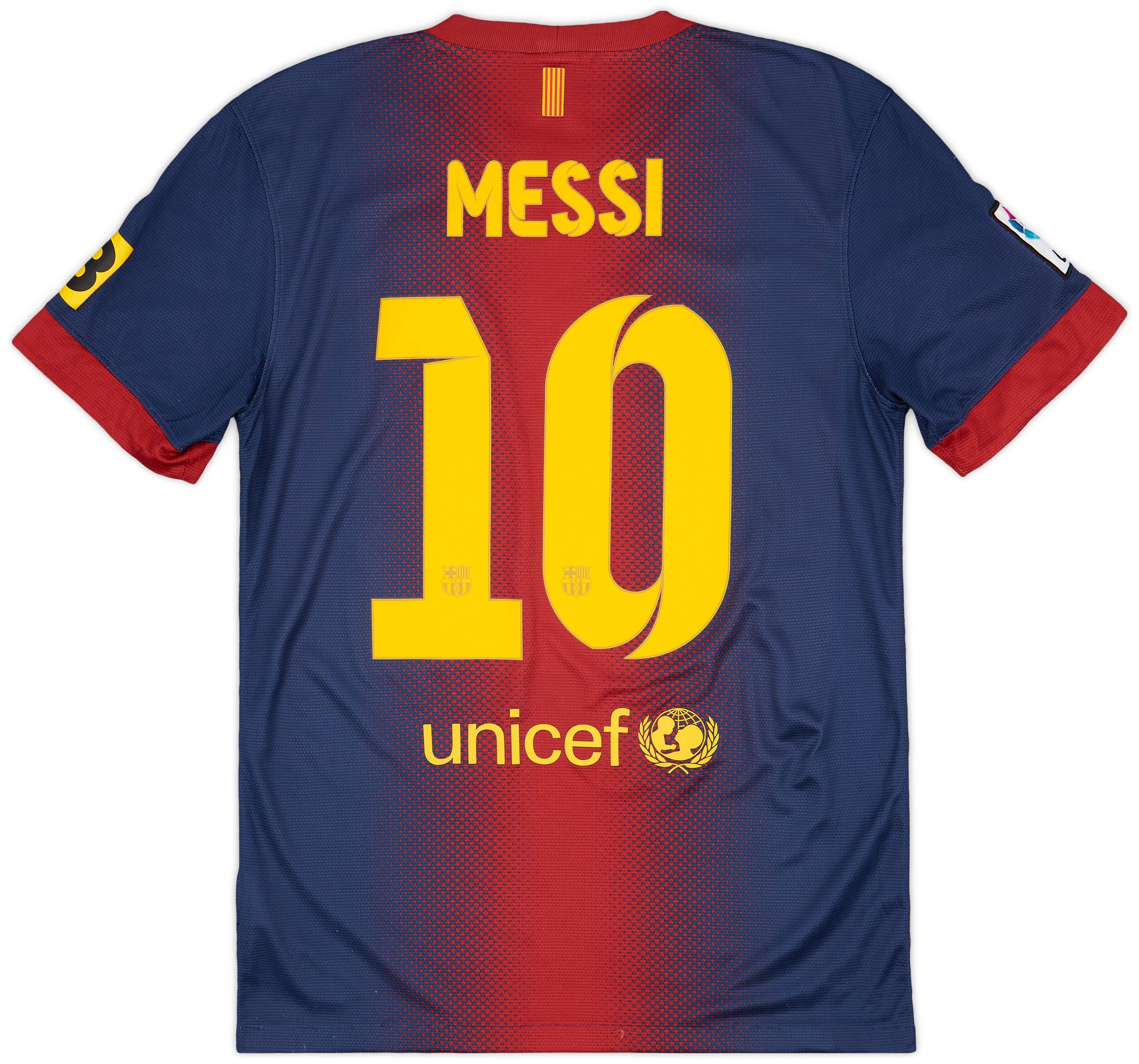 2012-13 Barcelona Home Shirt Messi #10 - 7/10 - (S)