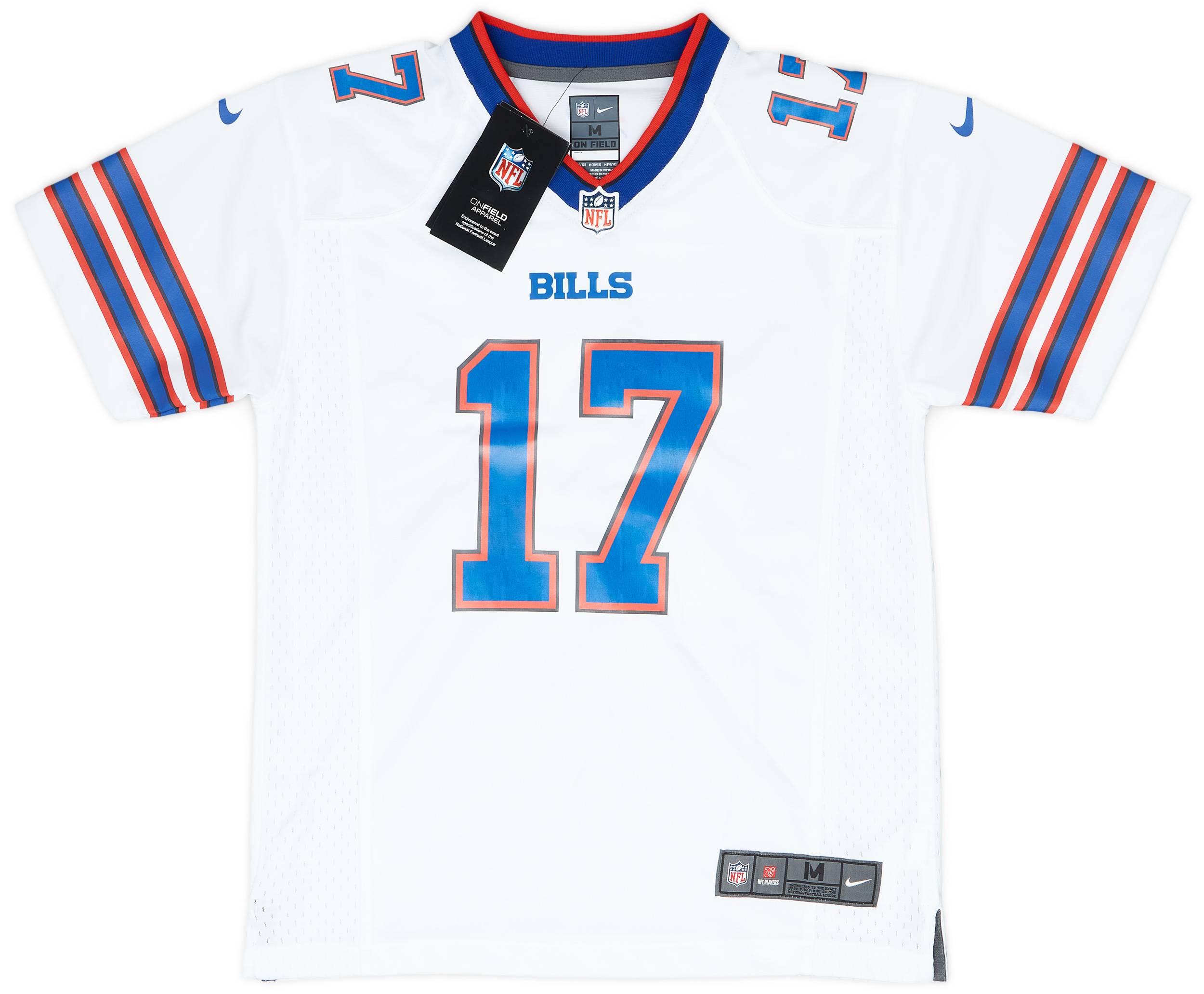 2018-24 Buffalo Bills Allen #17 Nike Game Away Jersey (M.Boys)