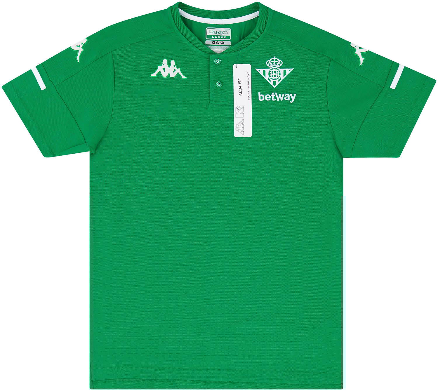 2020 21 Real Betis Kappa Polo T Shirt NEW