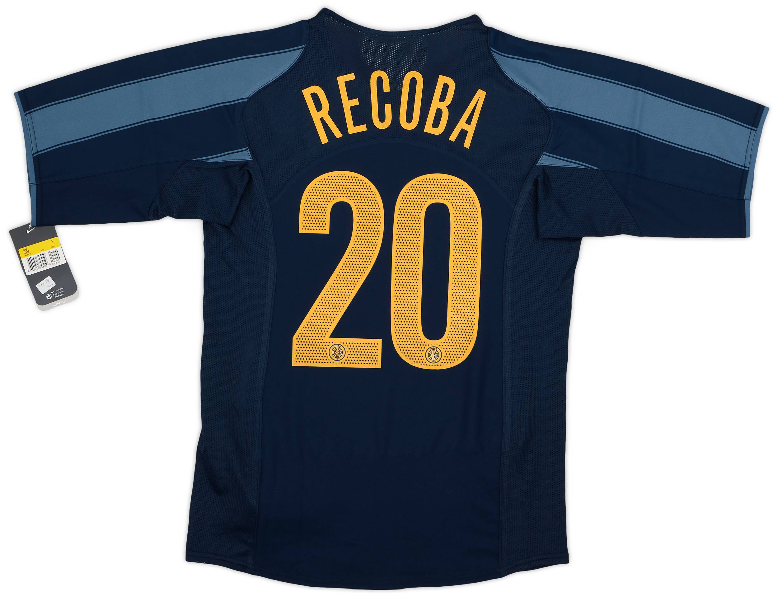 2004-05 Inter Milan Third Shirt Recoba #20 (S)